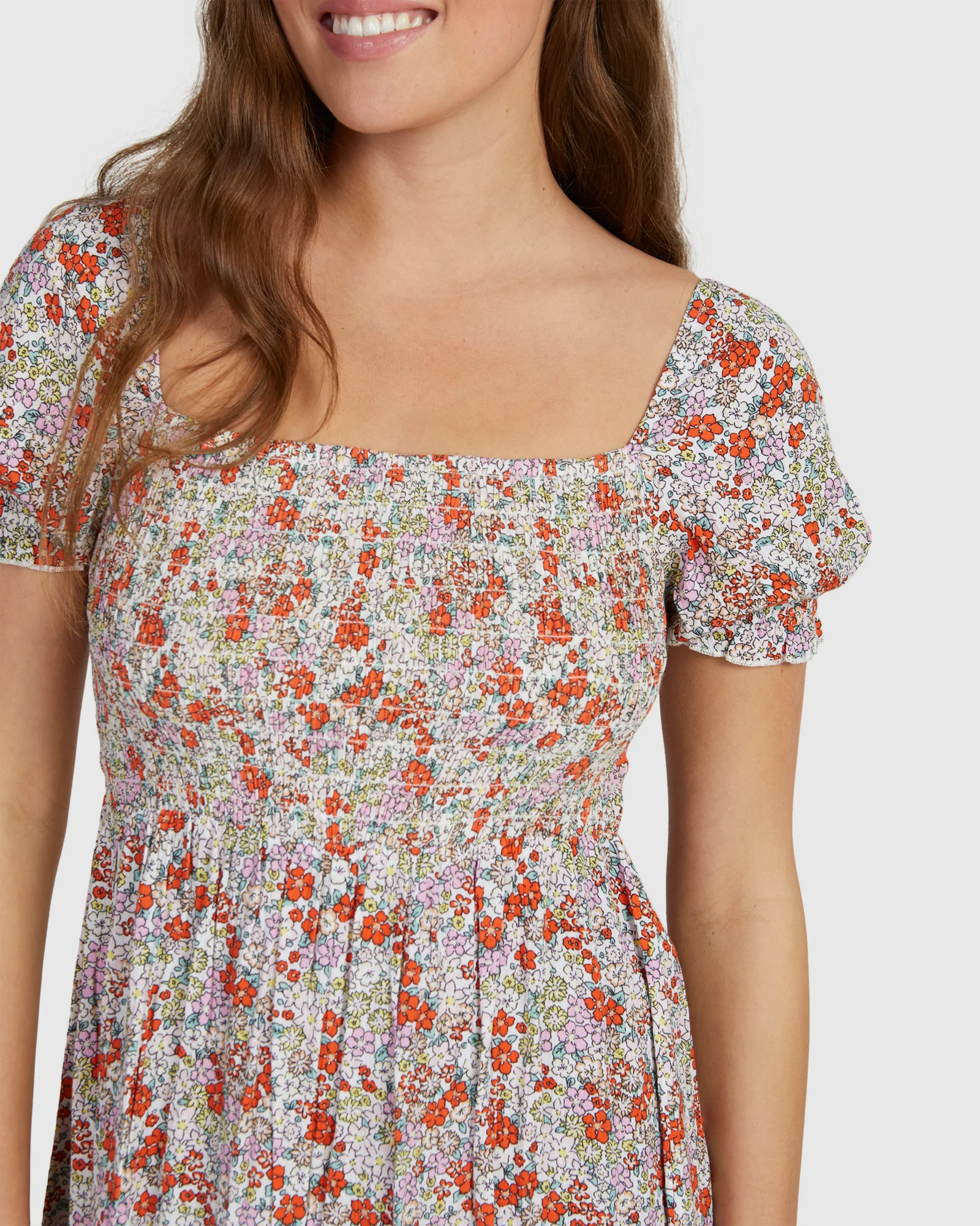 Womens Hello Petal Mini Dress - Image 4