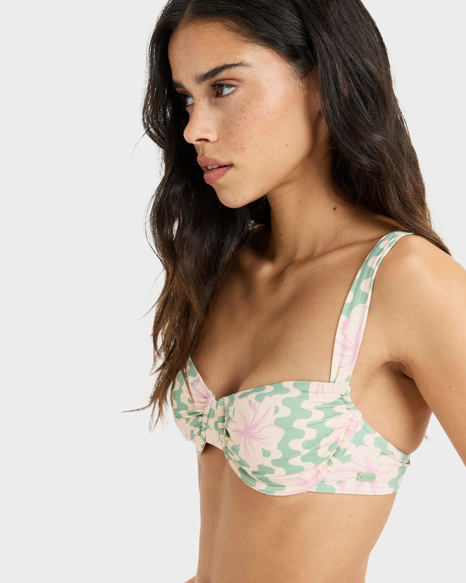 Womens Hibiscus Daze Underwire Bikini Top - Image 4