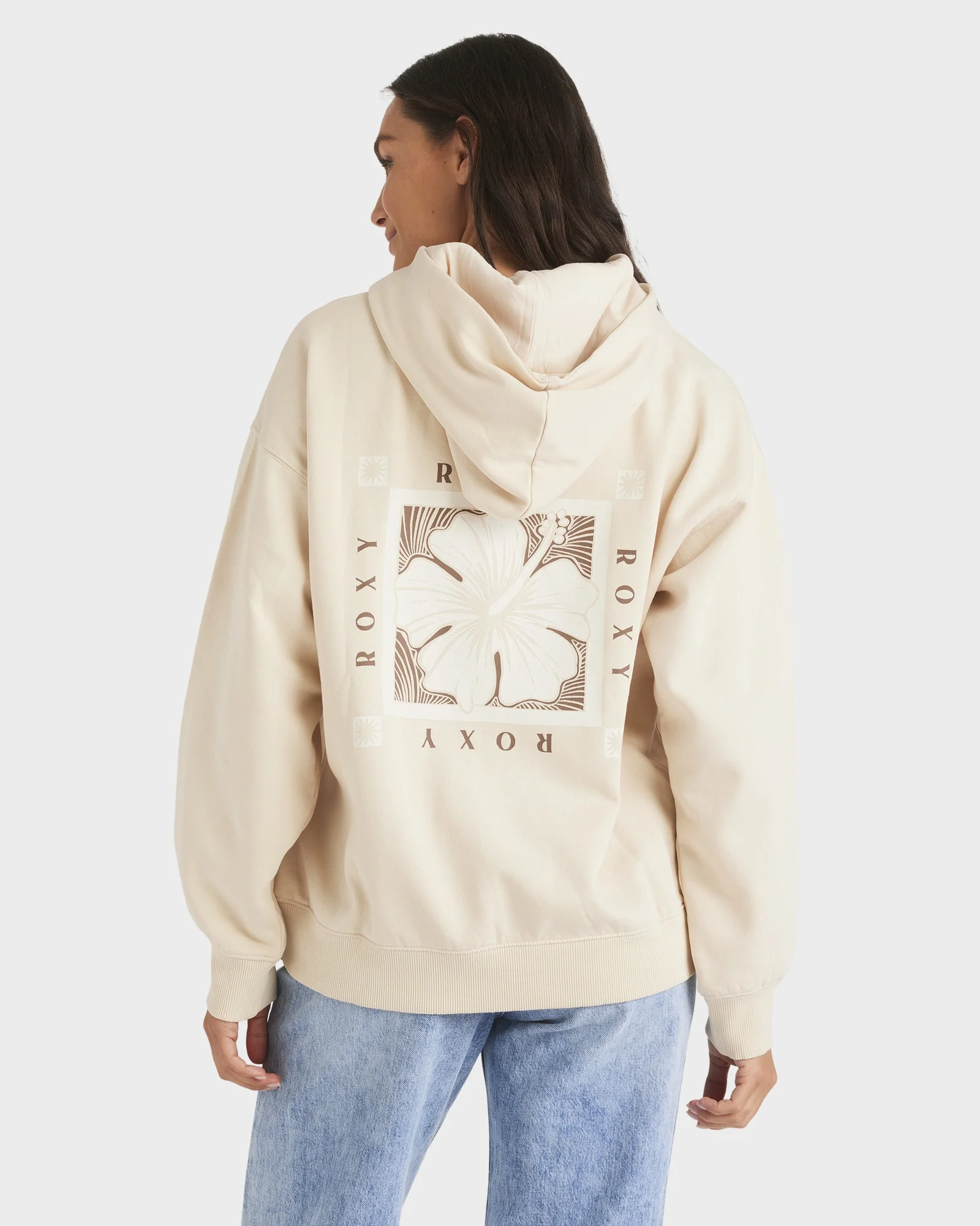 Womens Hisbiscus Haze Pullover Hoodie - Image 3