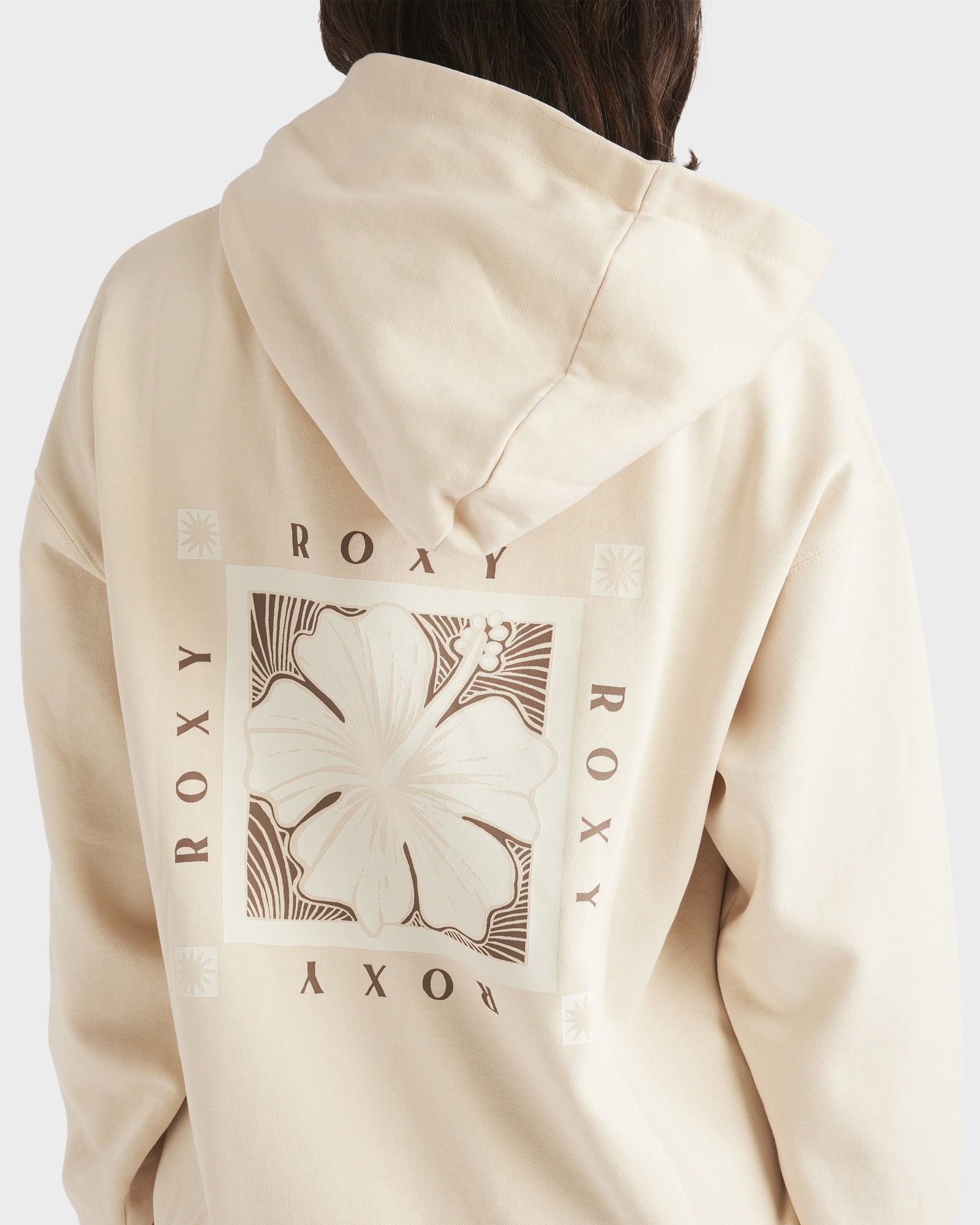 Womens Hisbiscus Haze Pullover Hoodie - Image 4