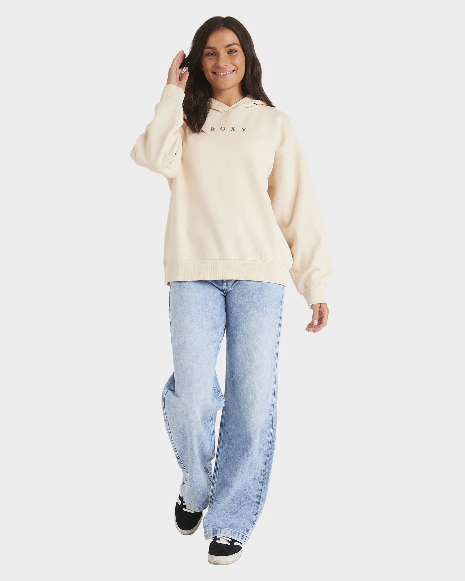 Womens Hisbiscus Haze Pullover Hoodie - Image 5