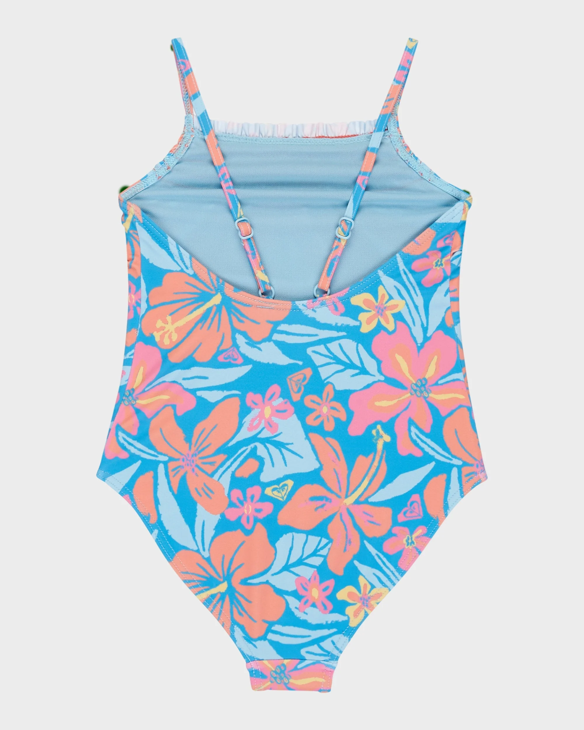 Girls 2-7 Hibiscus Hugs One Piece Swimsuit - Image 2