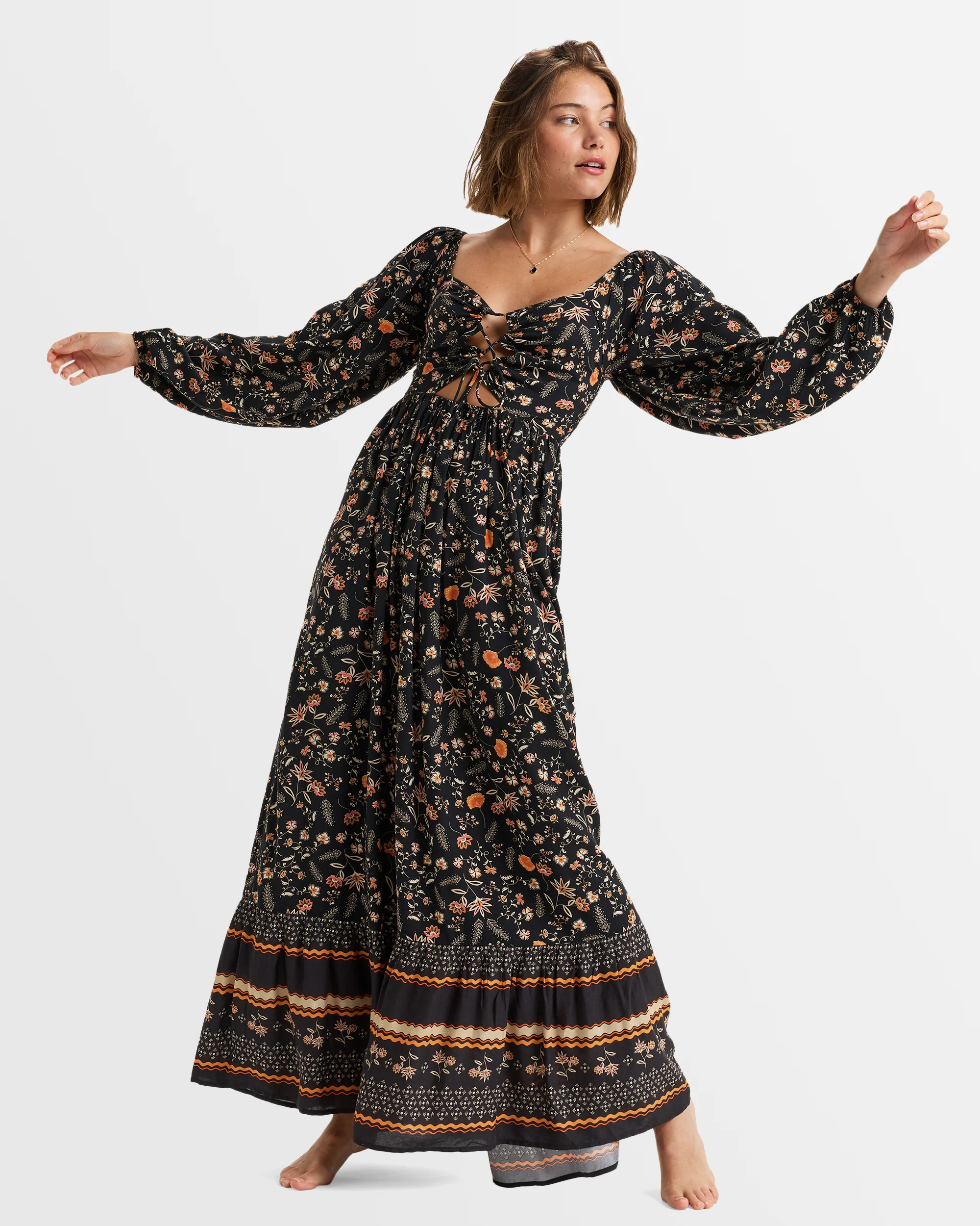 Womens Holidaze Maxi Dress - Image 5