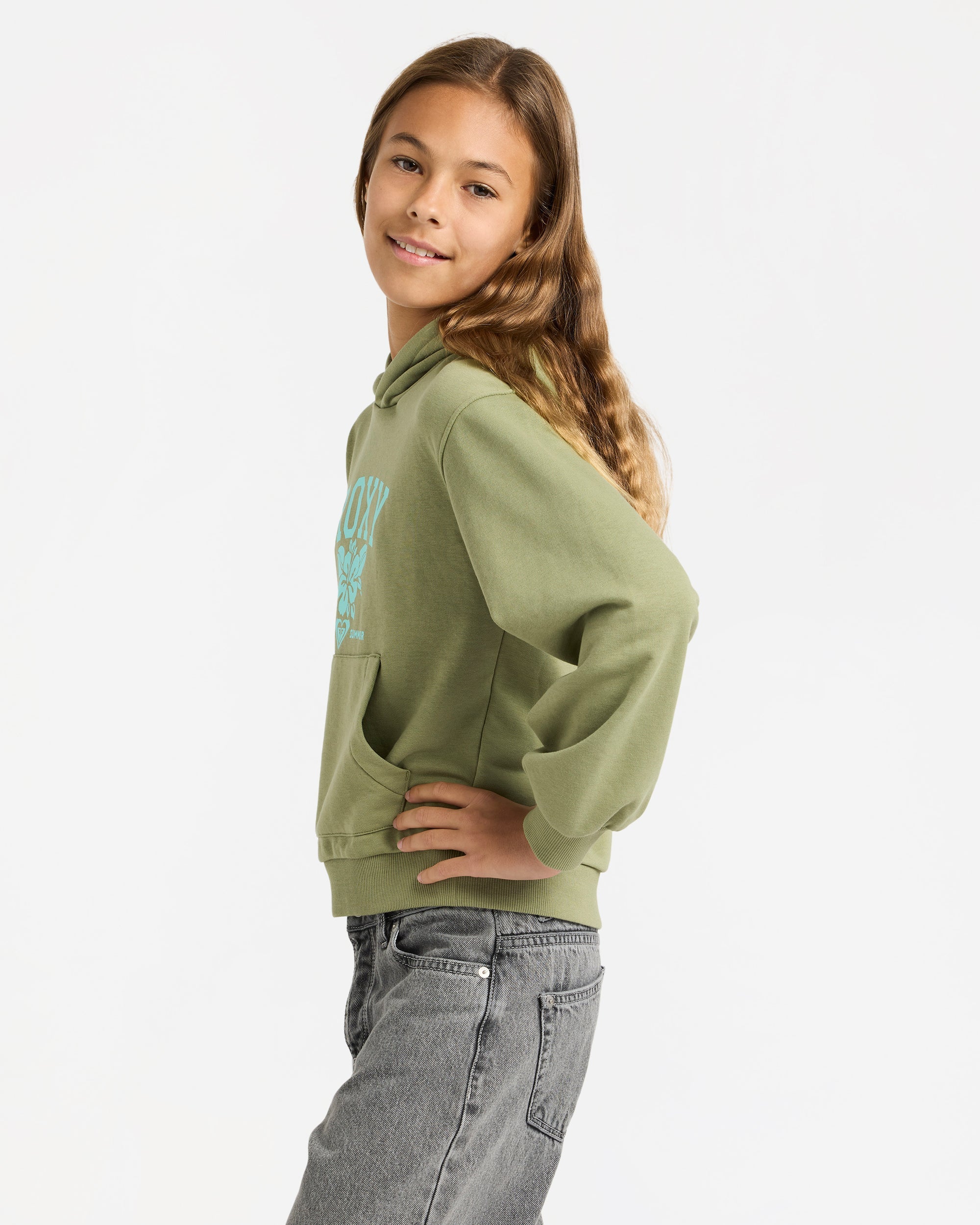 Girls 4-16 Hope You Trust 2 Pullover Hoodie - Image 4