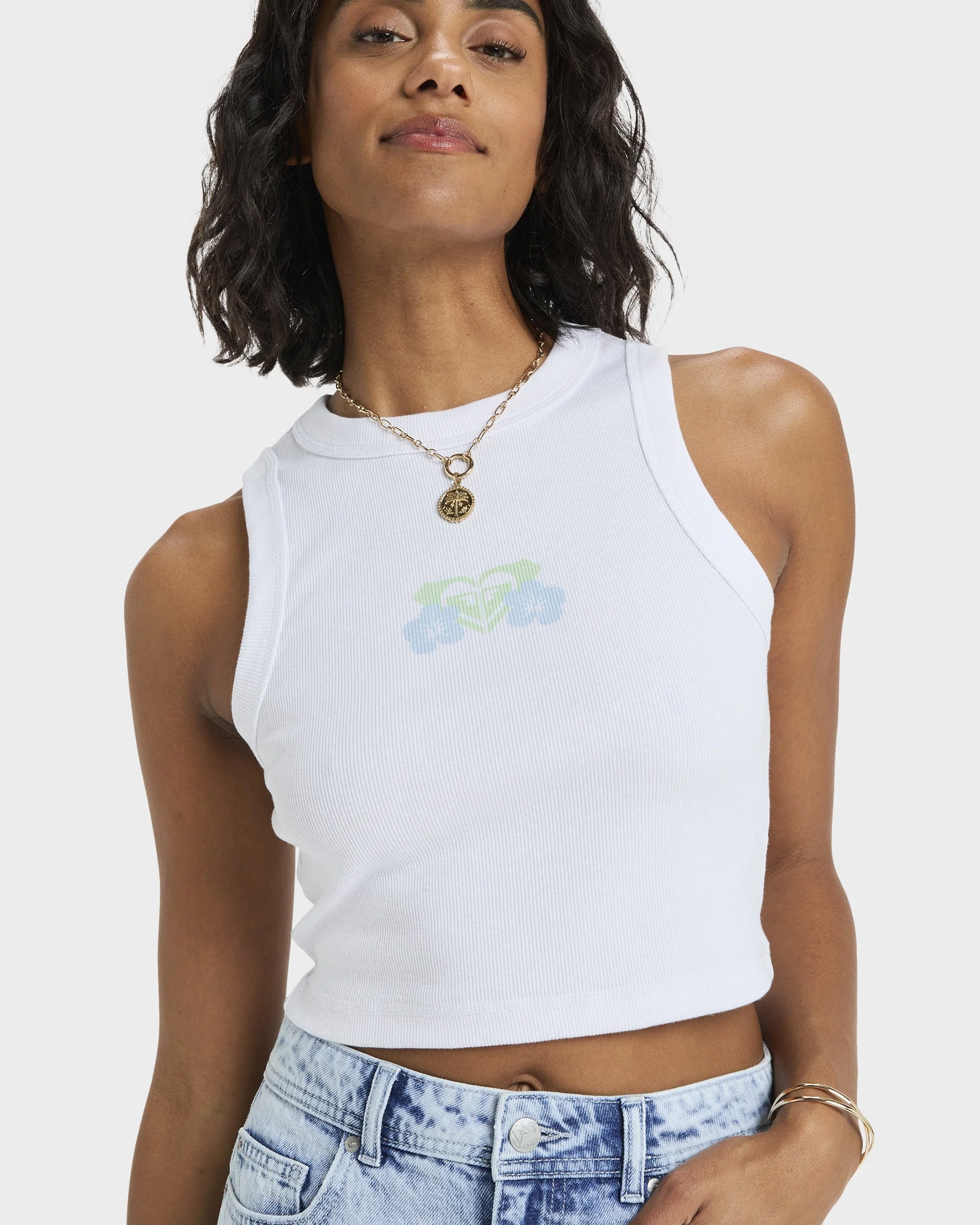 Womens Iconic Days Tank Top - Image 5