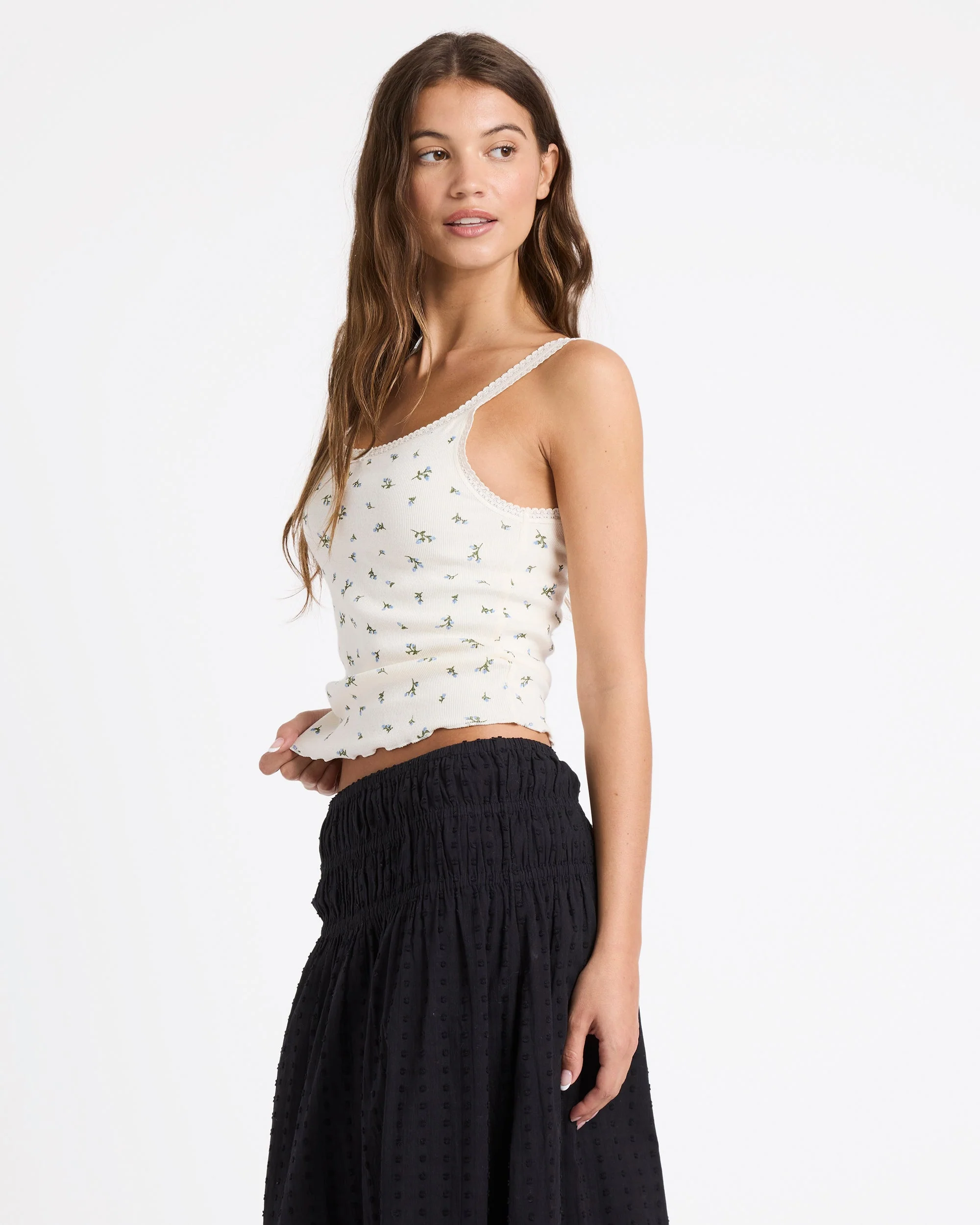 Womens In Bloom Tank Top - Image 3