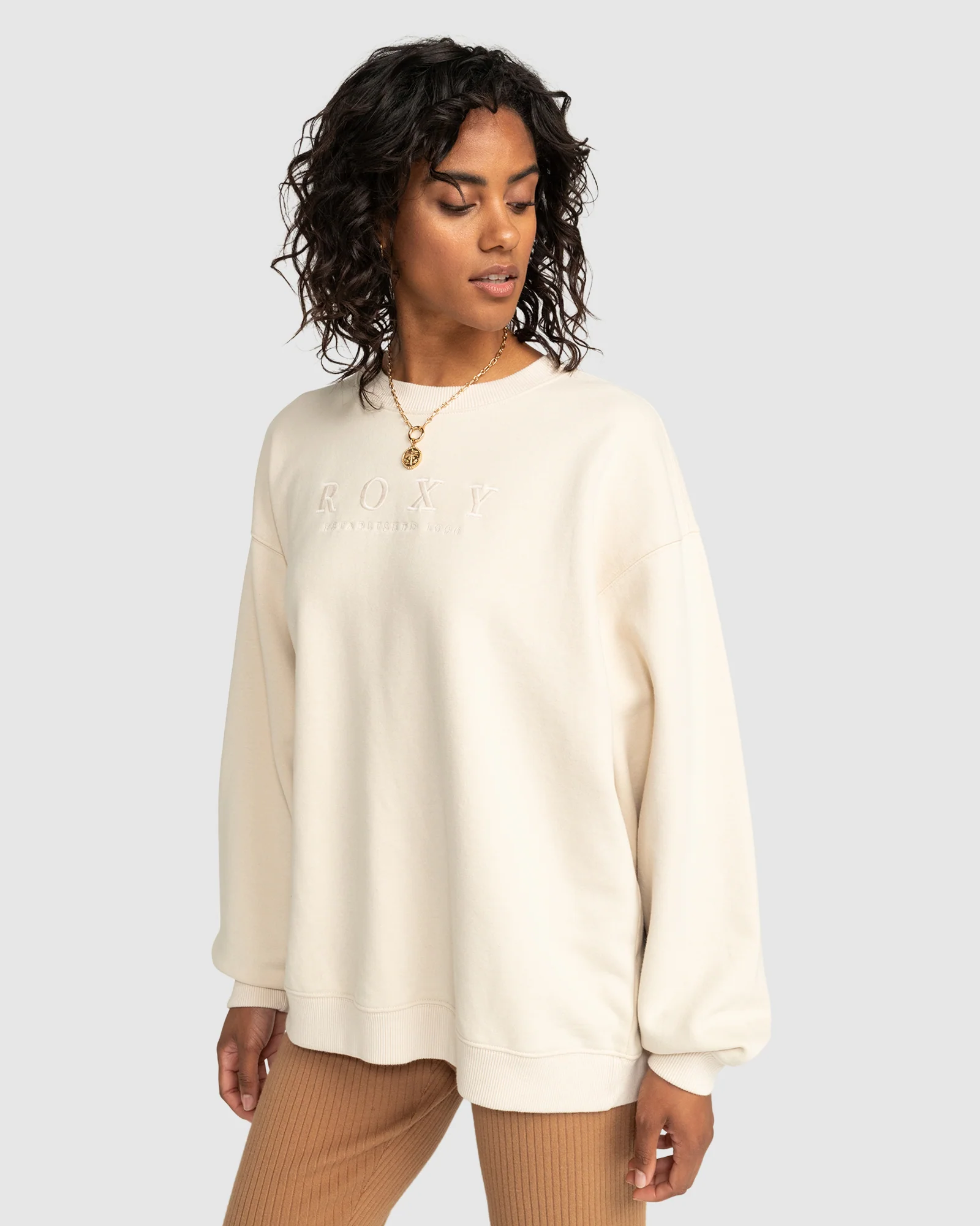 Womens In Morning Sunrise Crew Neck Sweatshirt - Image 2