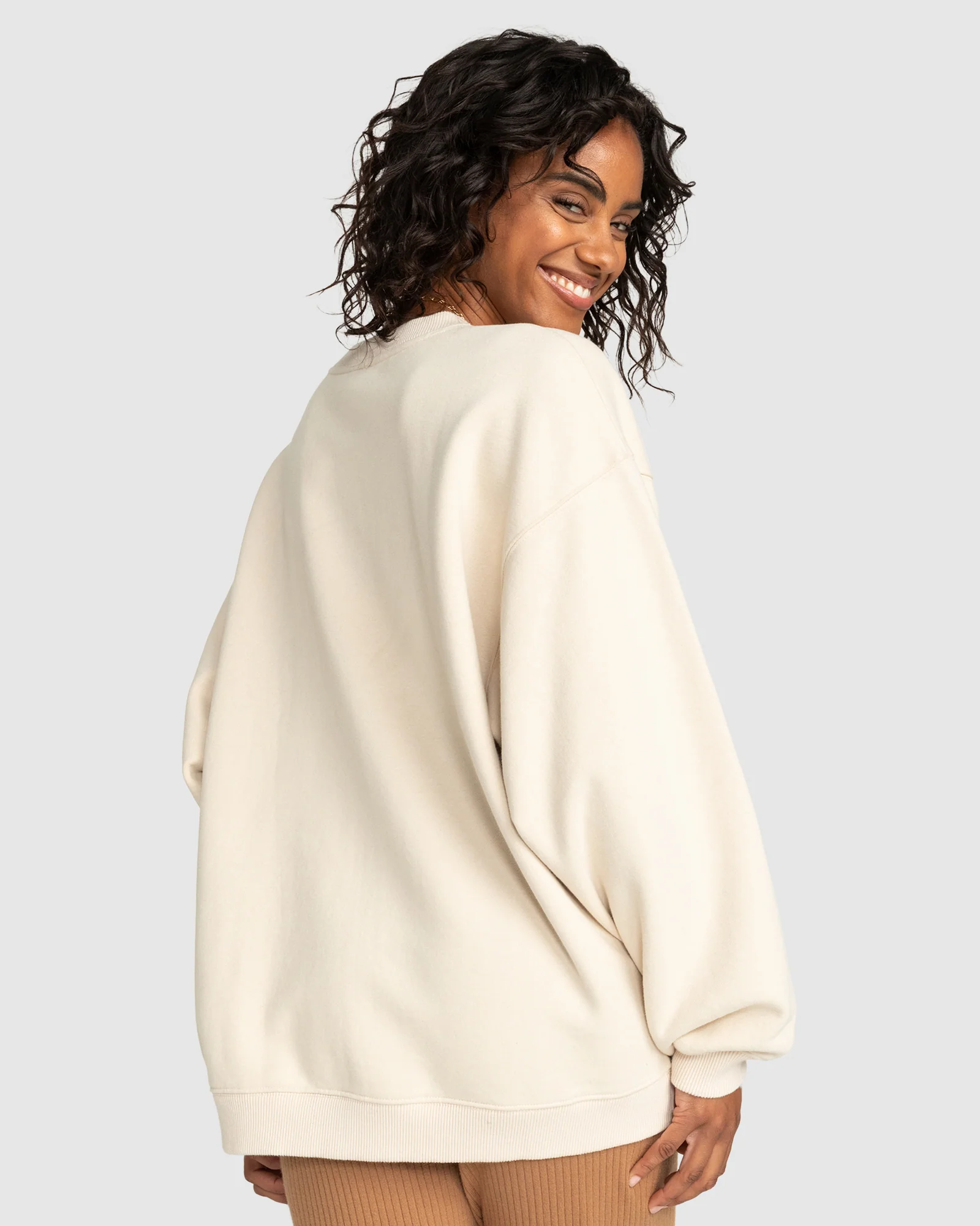 Womens In Morning Sunrise Crew Neck Sweatshirt - Image 3