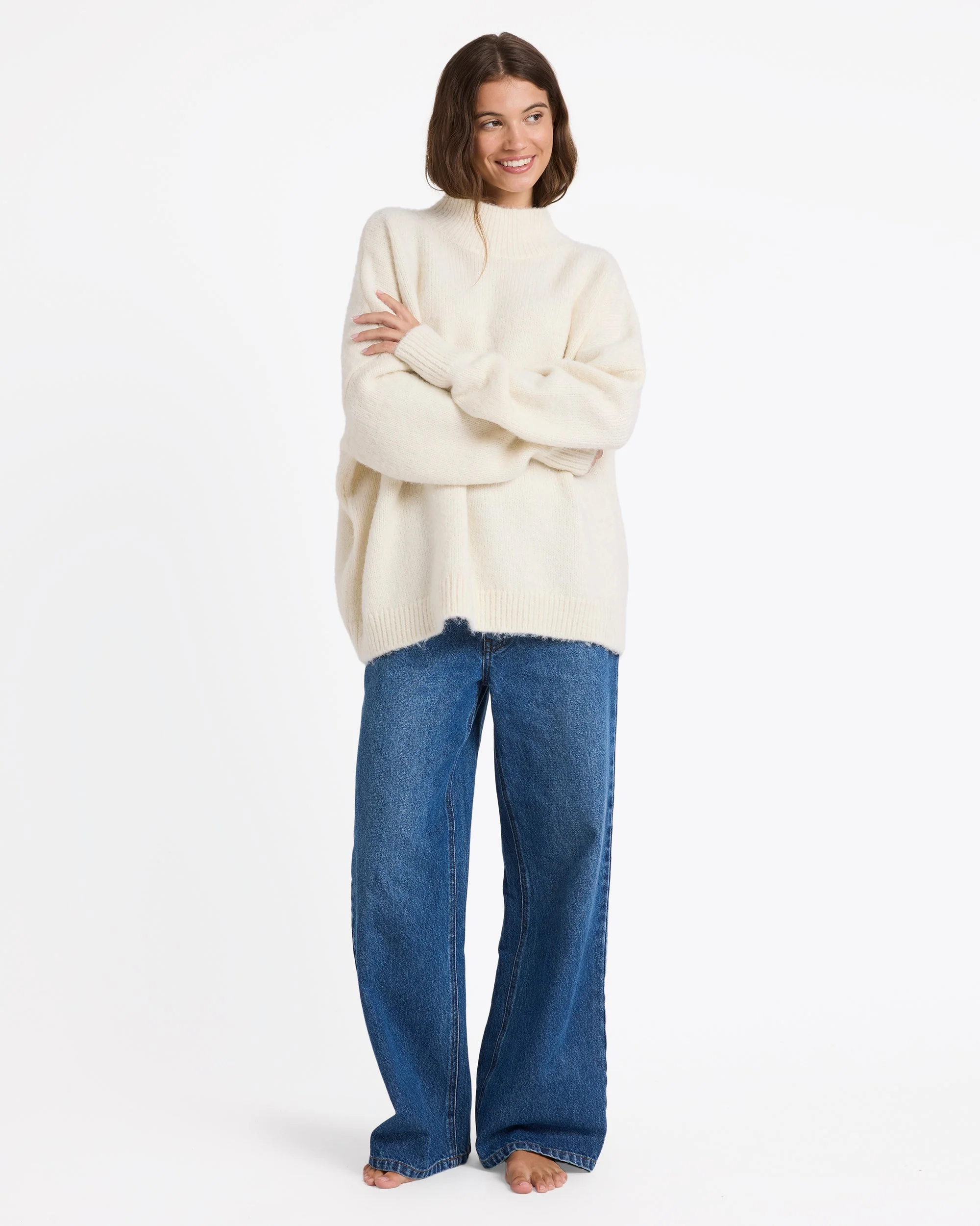 Womens In The Clouds Crew Neck - Image 5