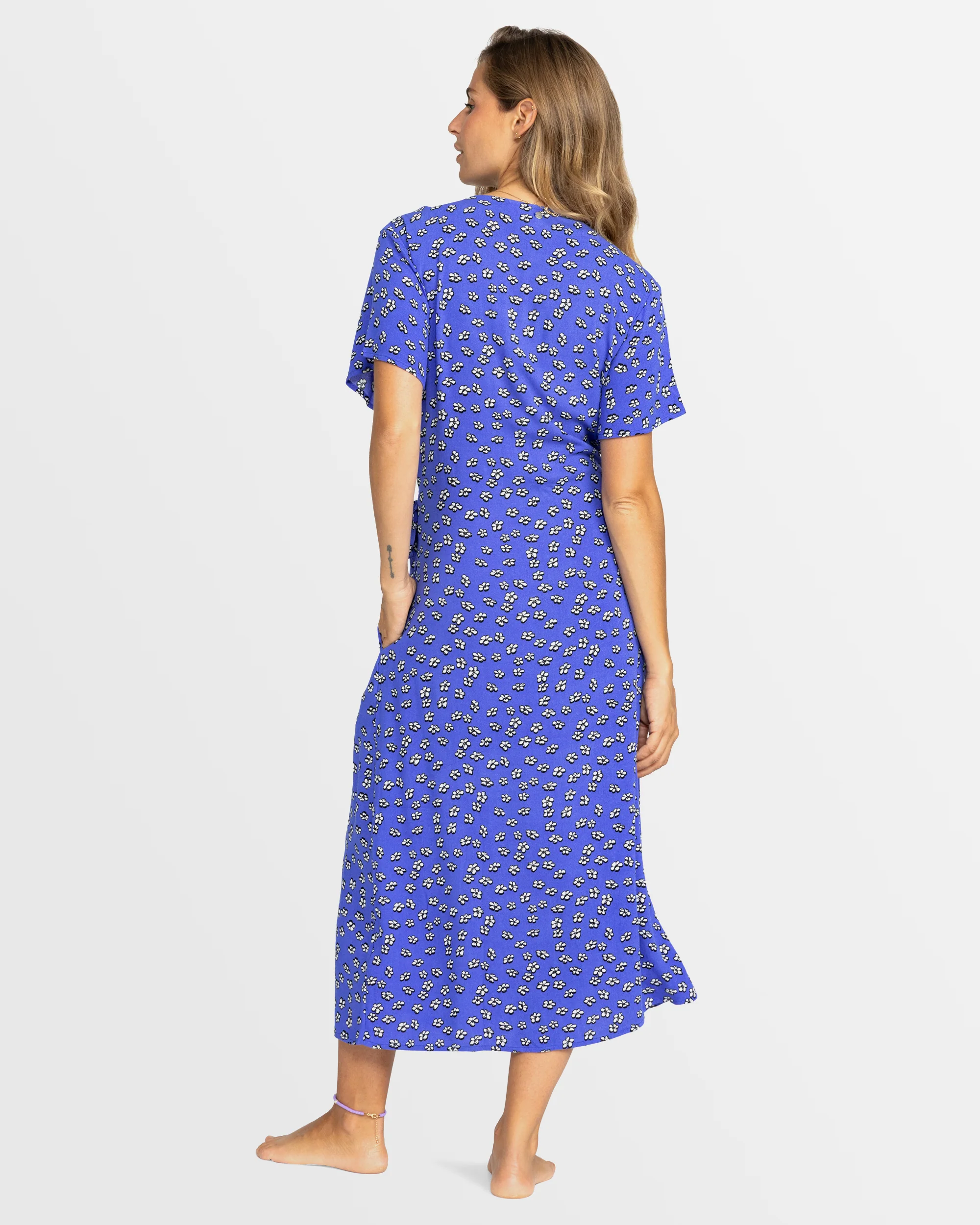 Womens Indigo Sand Midi Dress - Image 3