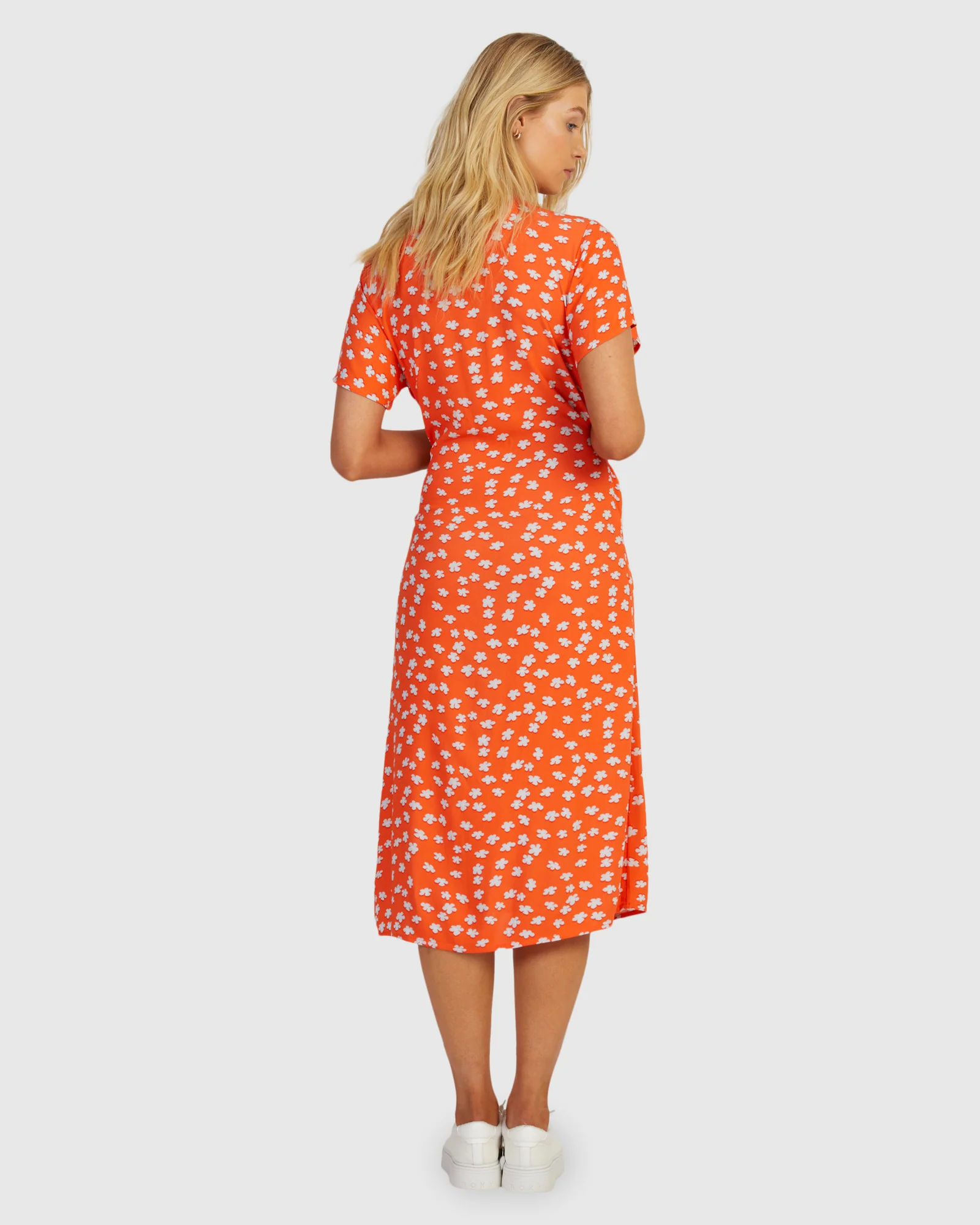 Womens Indigo Sand Wrap Dress Dress - Image 3