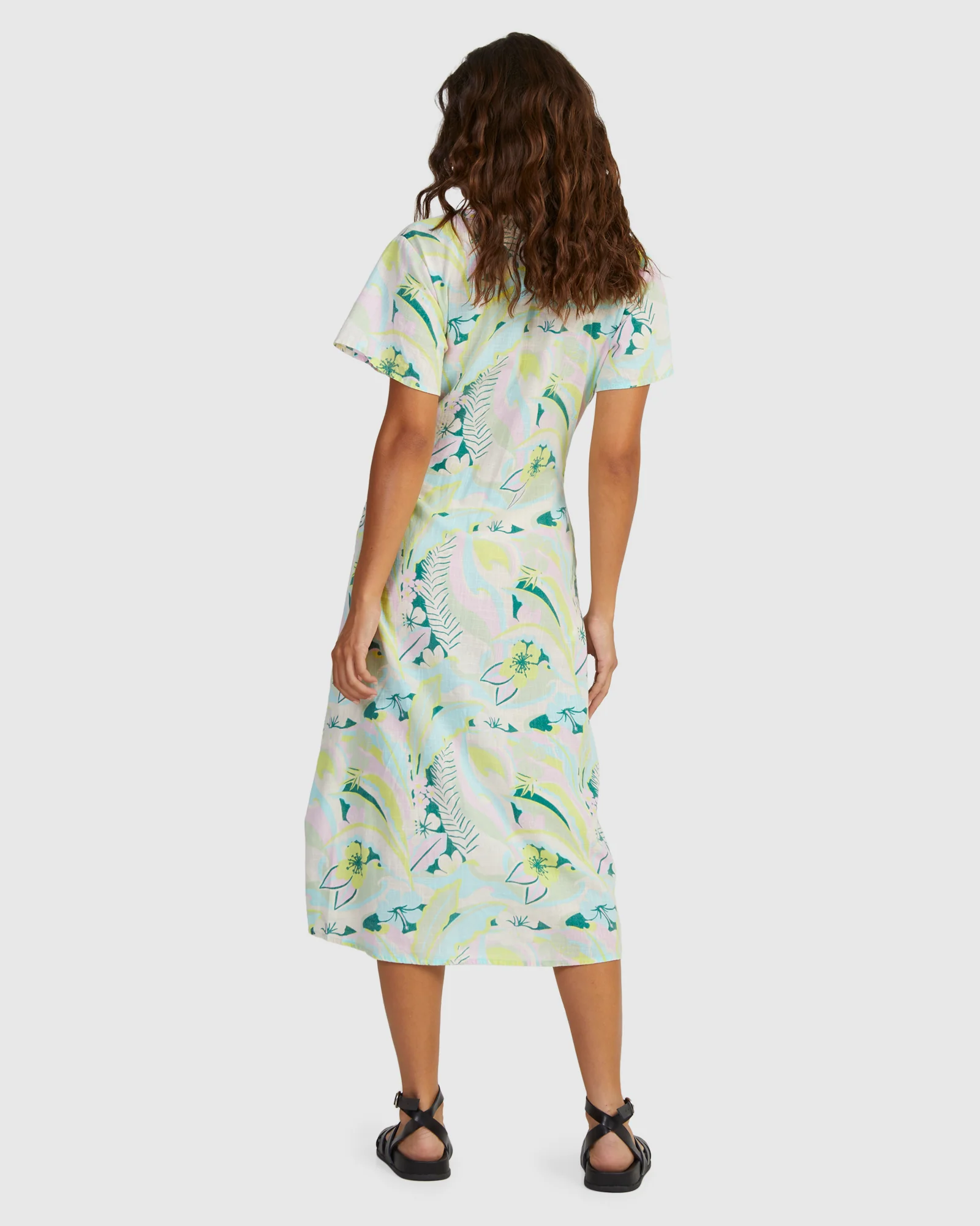 Womens Indigo Sand Wrap Ii Dress - Image 3