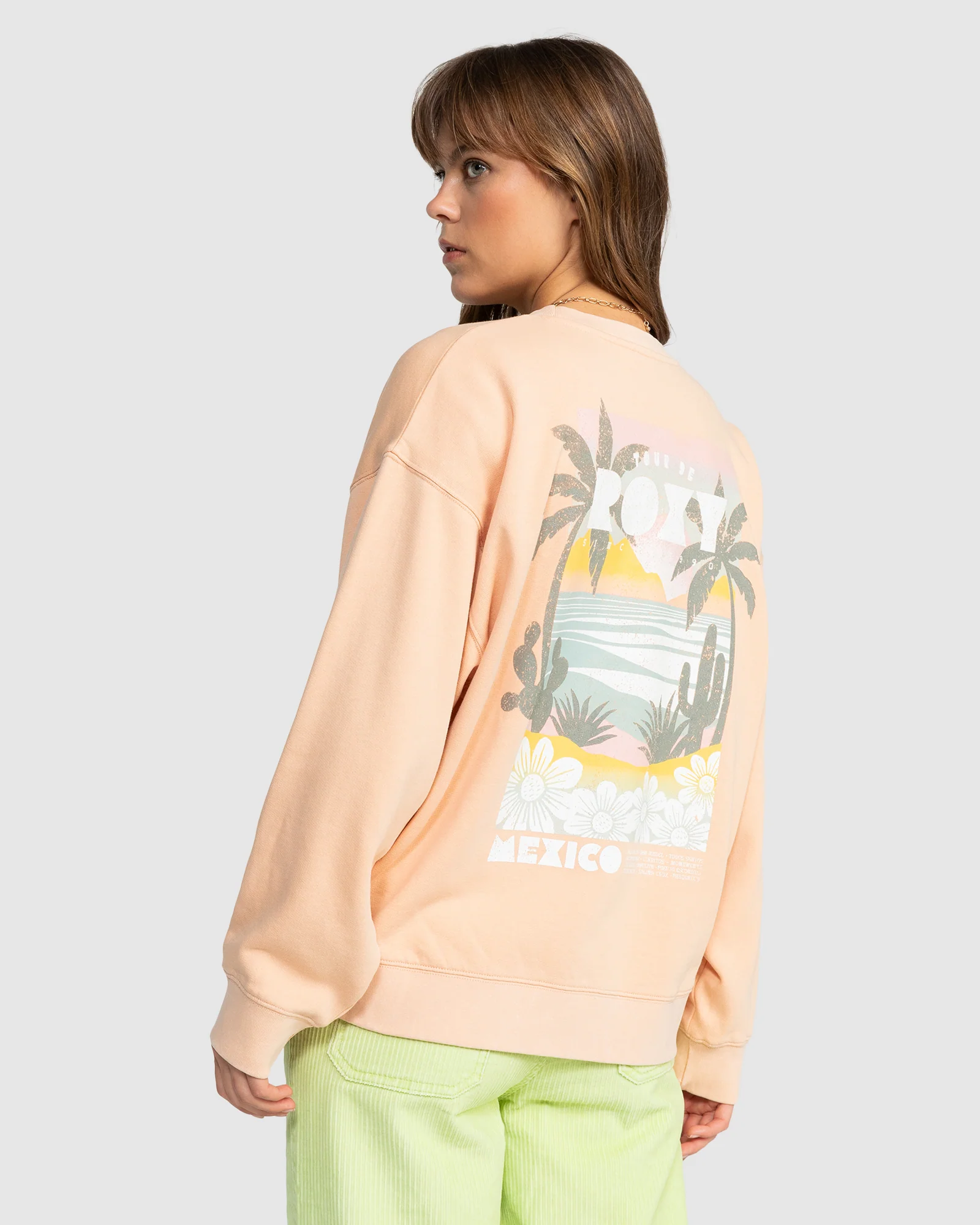 Womens Into The Night Crew Neck Sweatshirt - Image 3