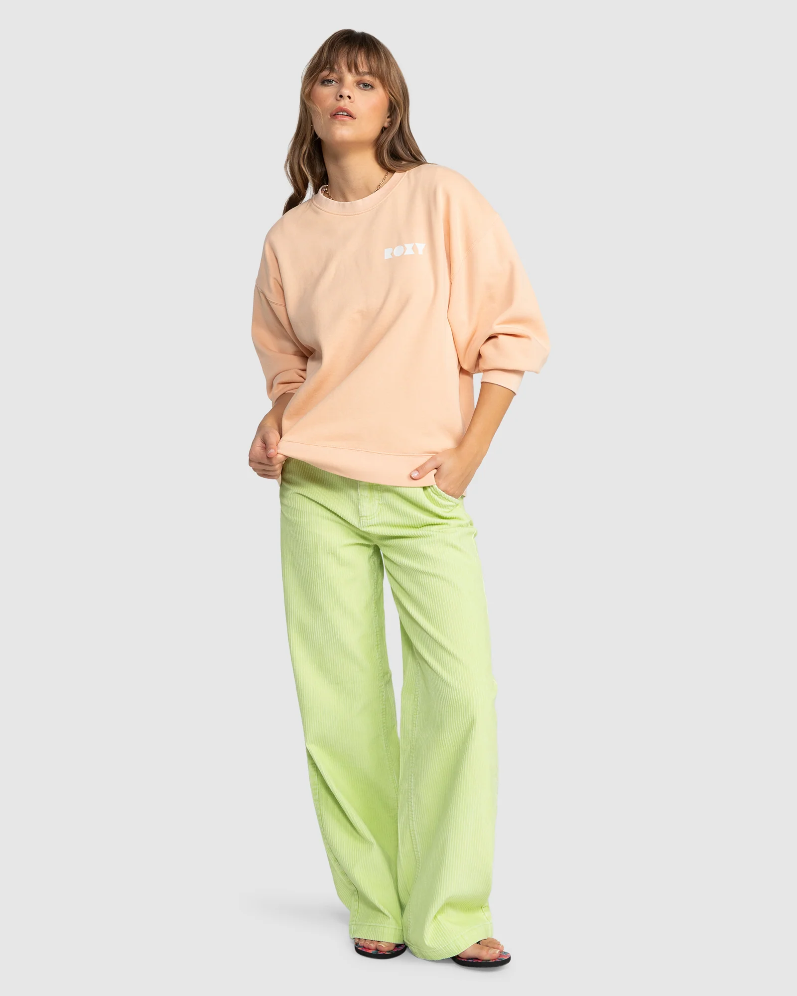 Womens Into The Night Crew Neck Sweatshirt - Image 5