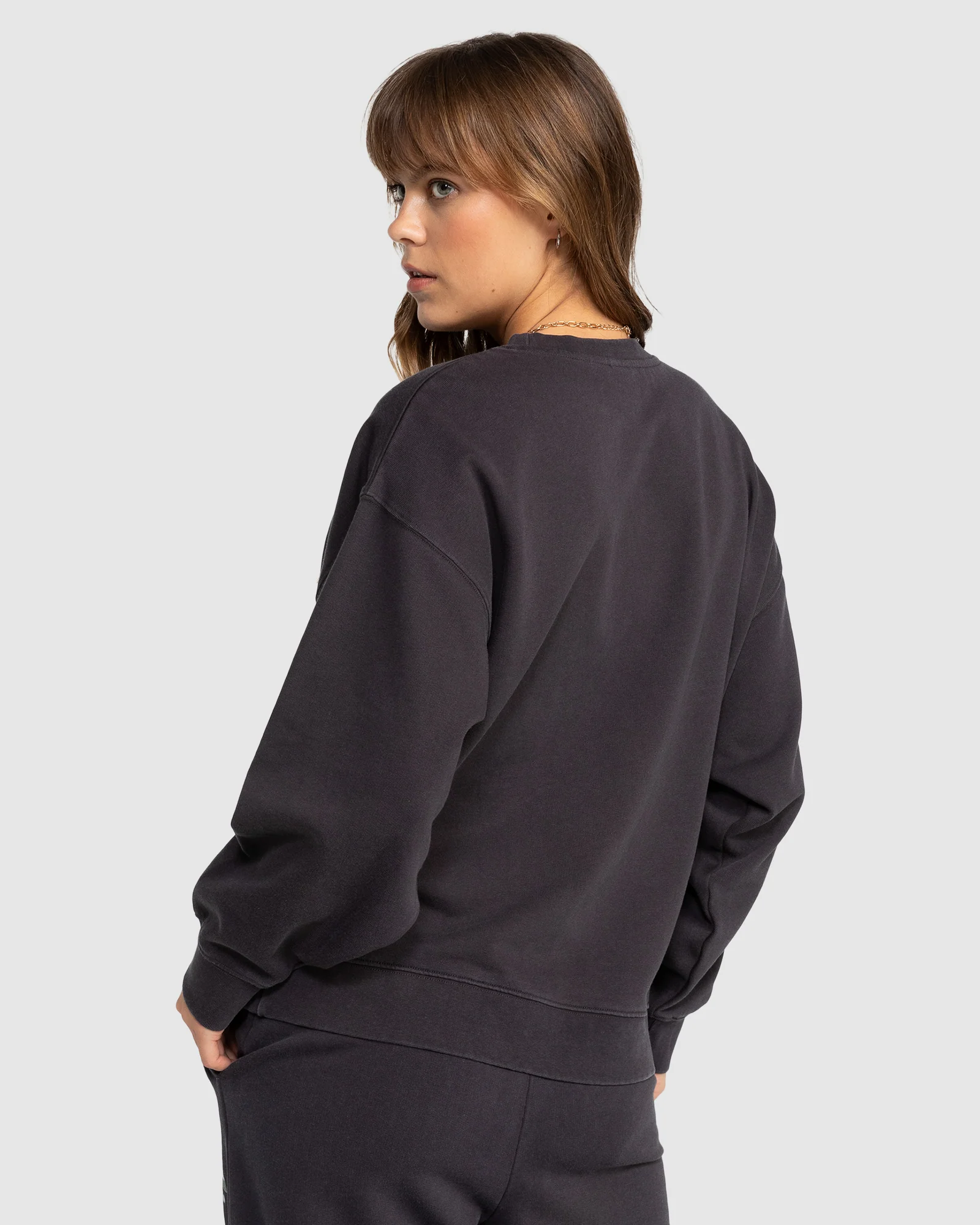 Womens Into The Night Crew Neck Sweatshirt - Image 3