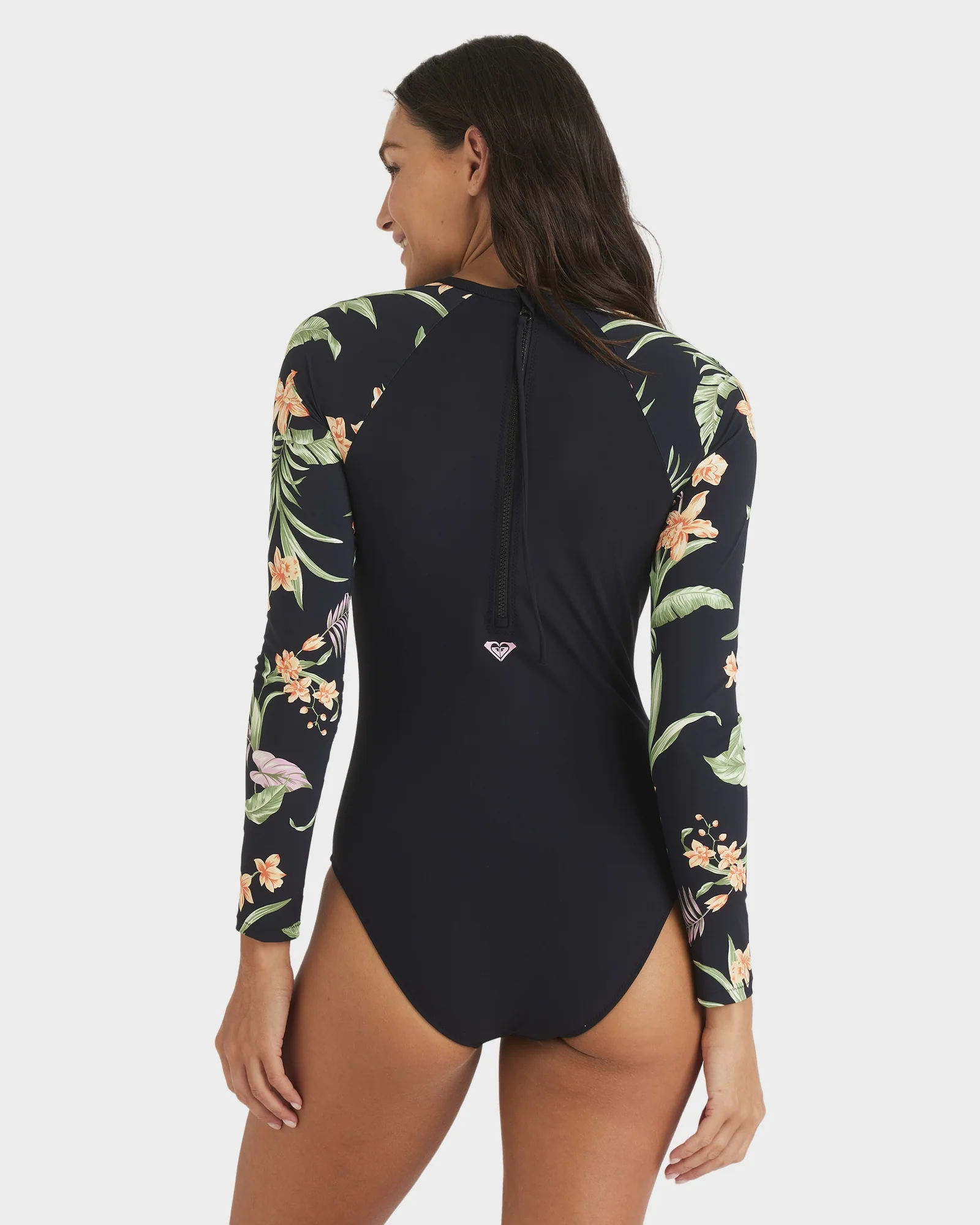 Womens Island Escape Active Long Sleeve One Piece - Image 3