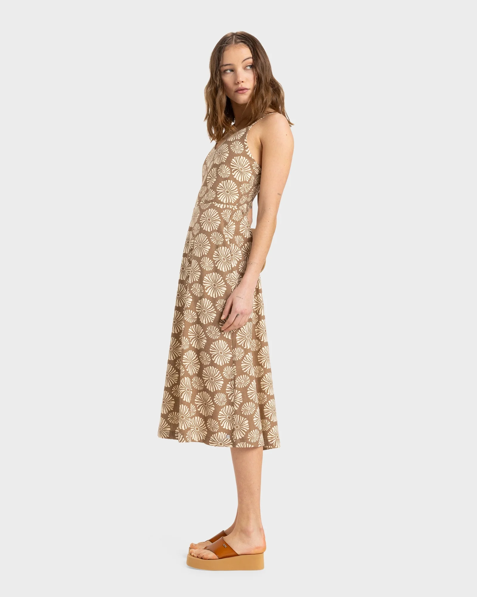 Womens Island Glow Midi Dress - Image 2