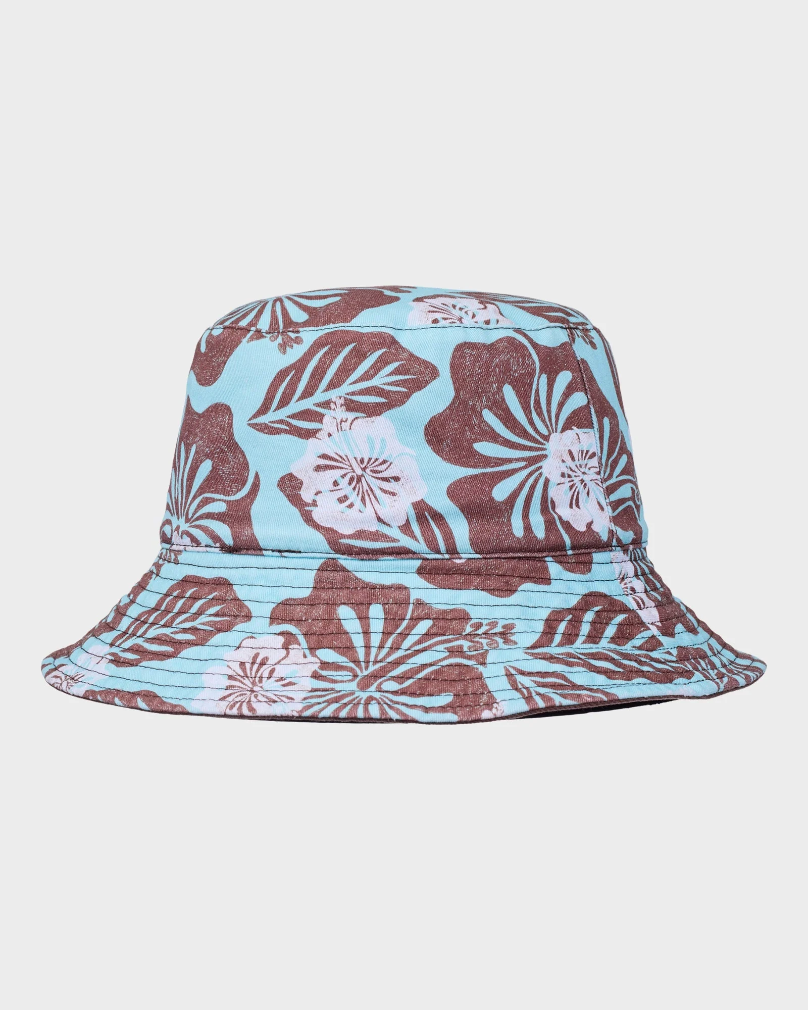 Womens Jasmine Paradise Reversible Bucket Hat - Image 4