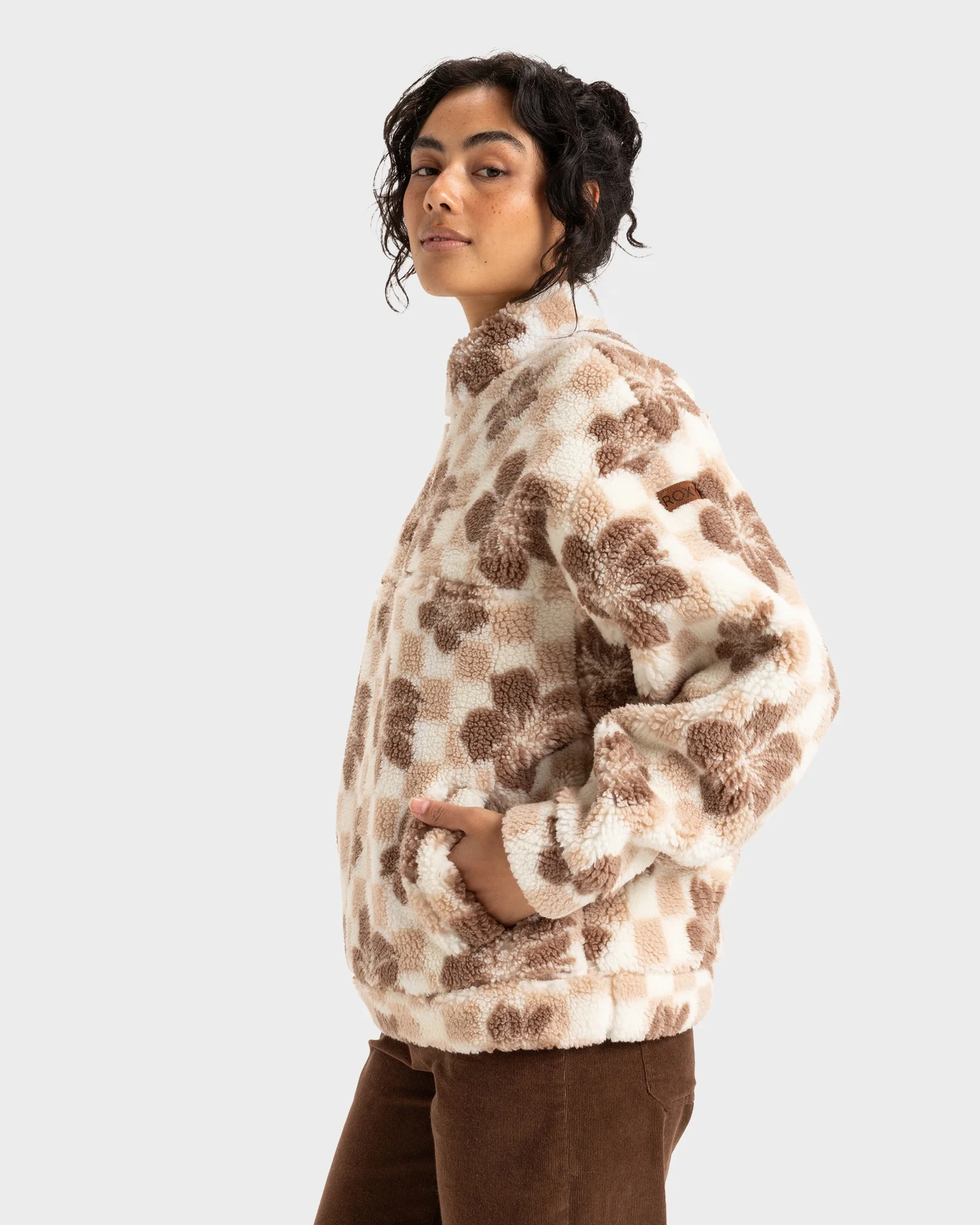 Womens Jive Talking Fleece Jumper - Image 3