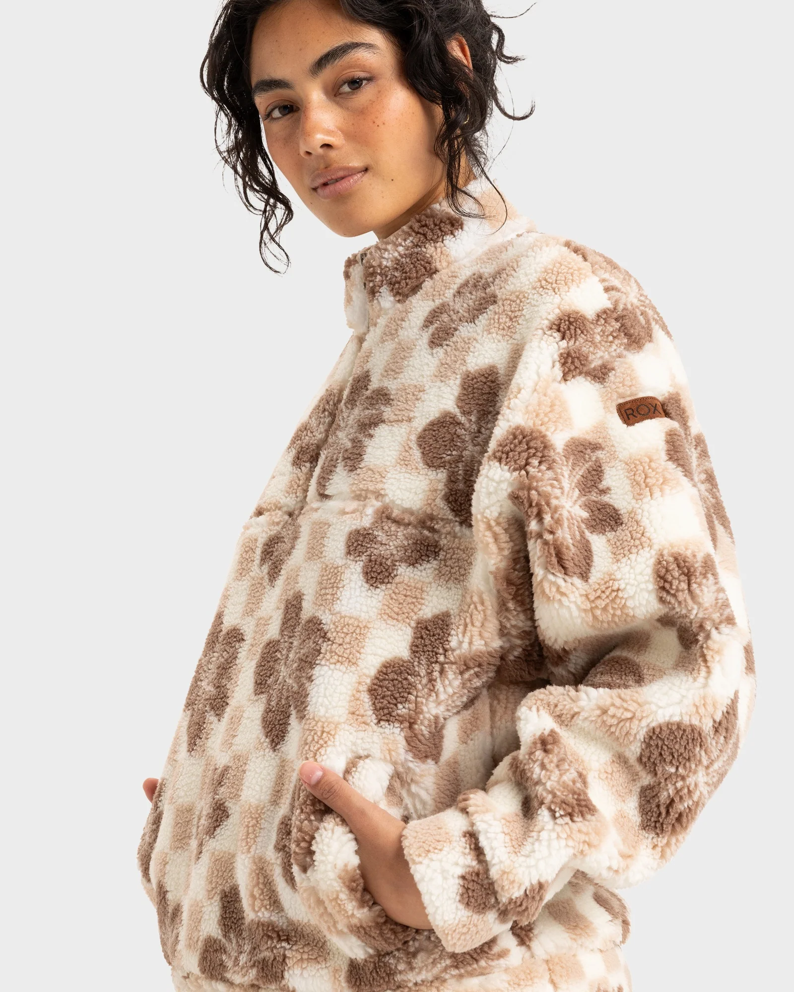 Womens Jive Talking Fleece Jumper - Image 5