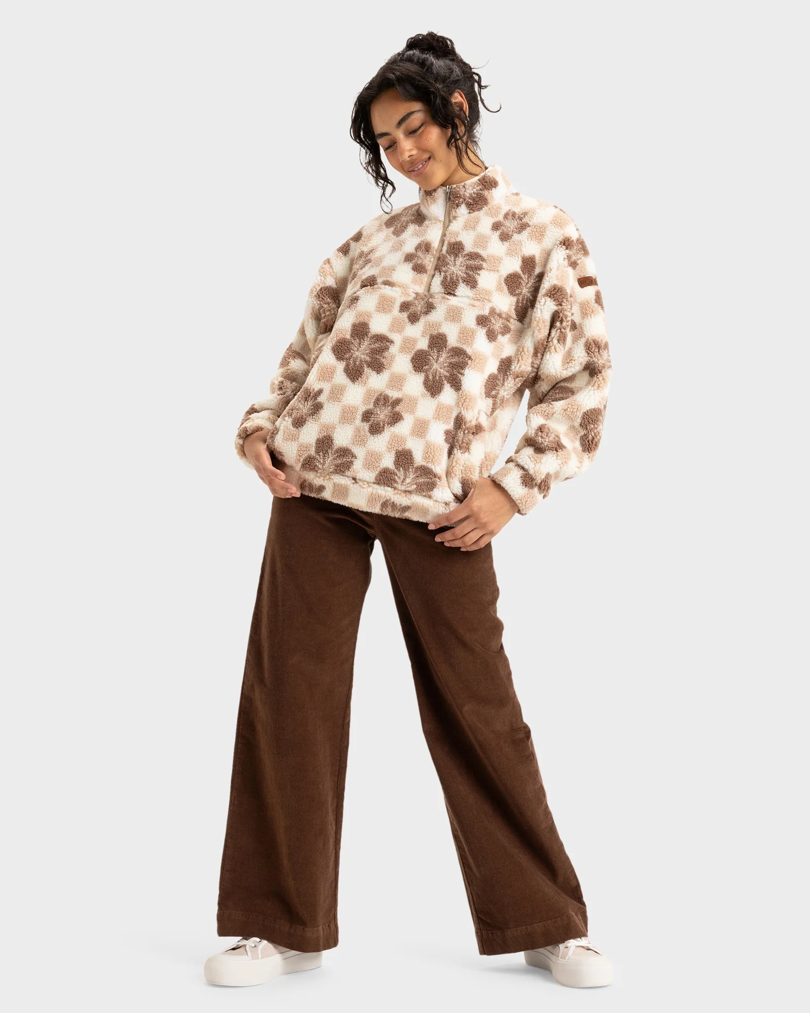 Womens Jive Talking Fleece Jumper - Image 6