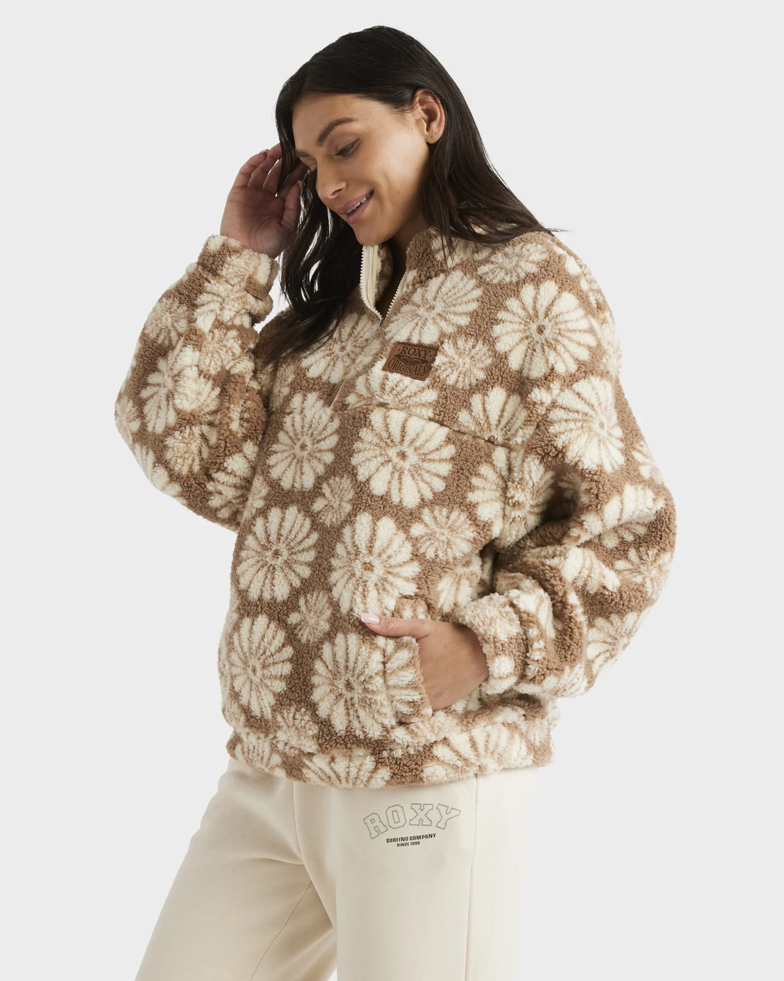 Womens Jive Talking Fleece Jacket - Image 3