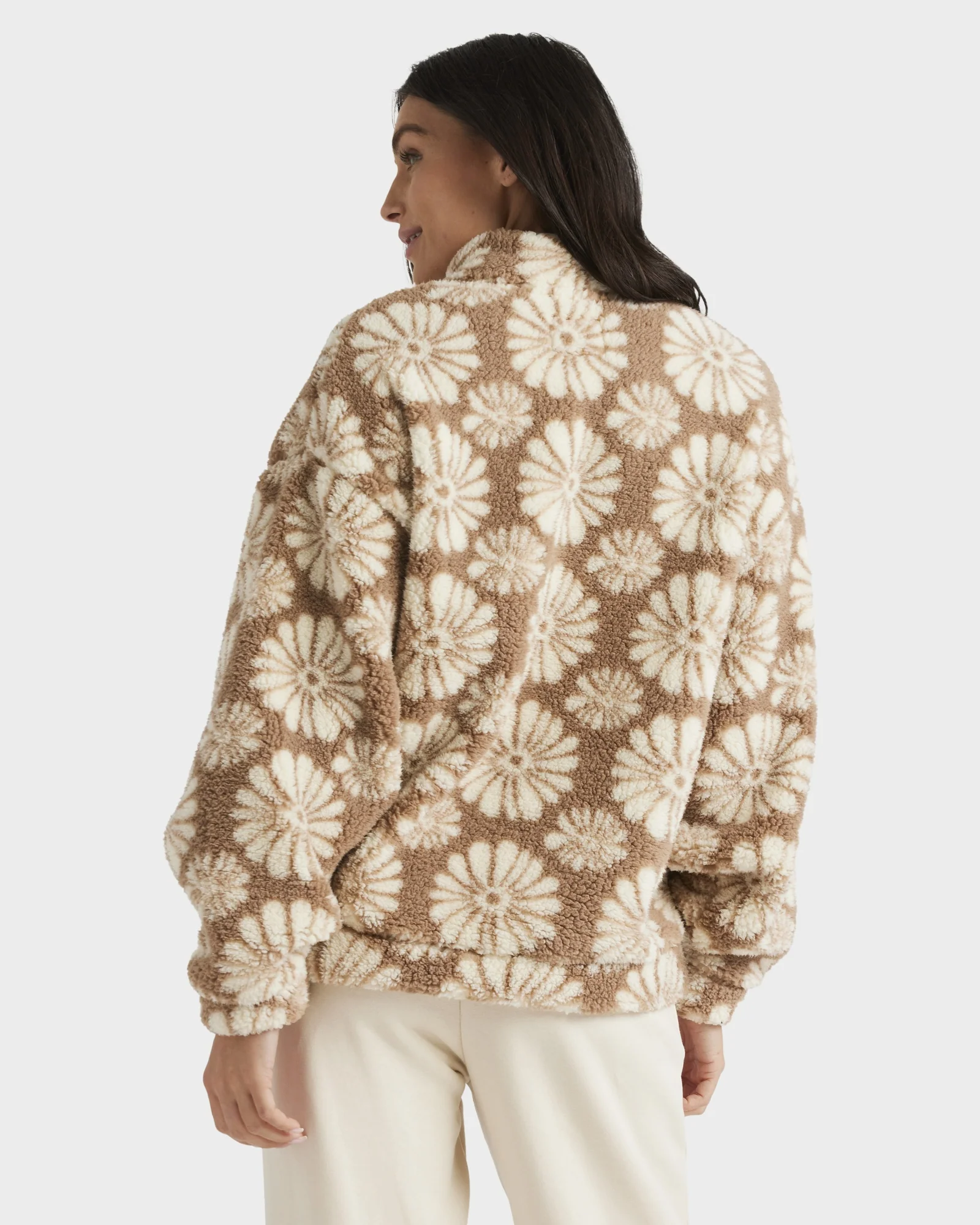 Womens Jive Talking Fleece Jacket - Image 4