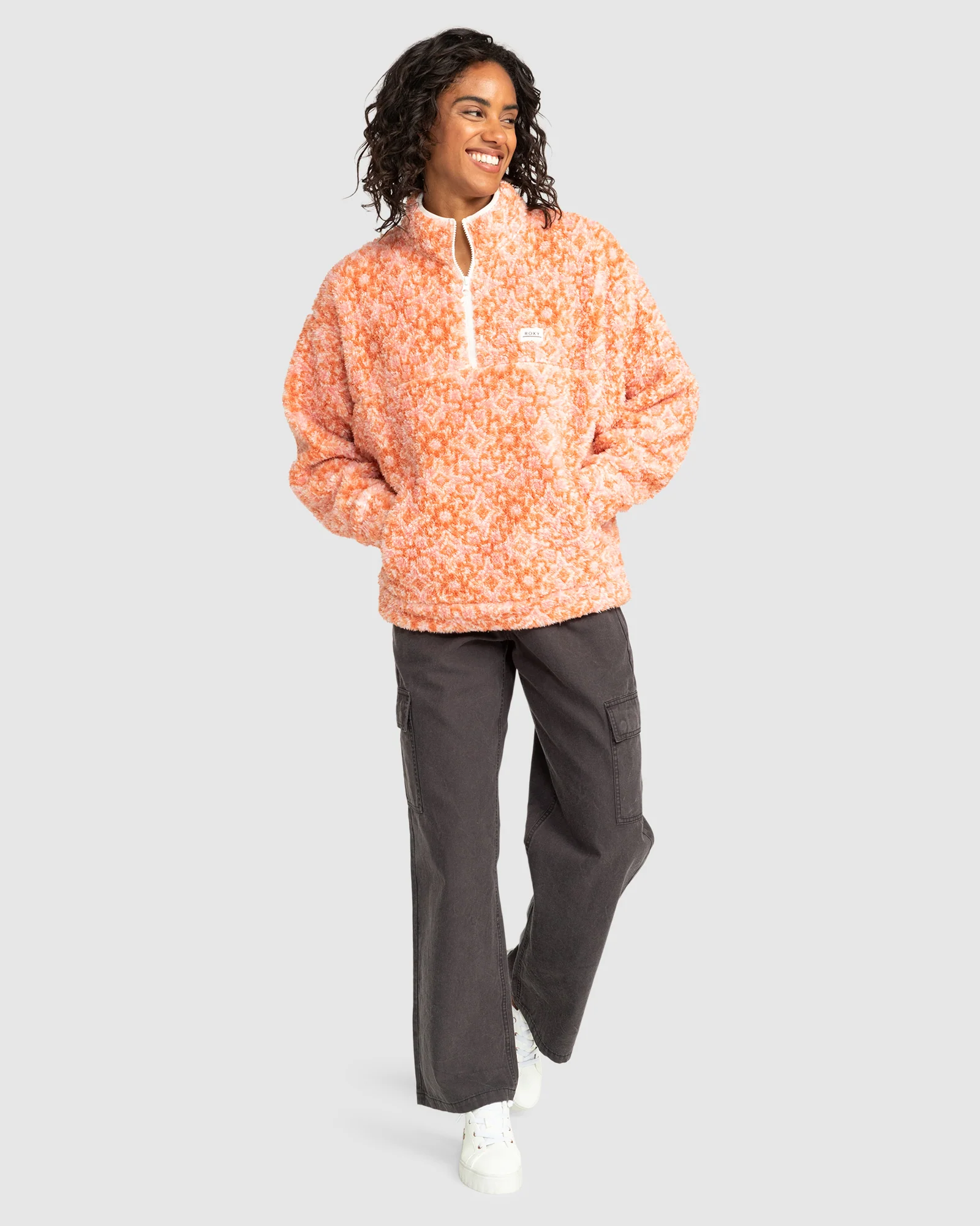 Womens Jive Talking Half Zip Polar Fleece - Image 5