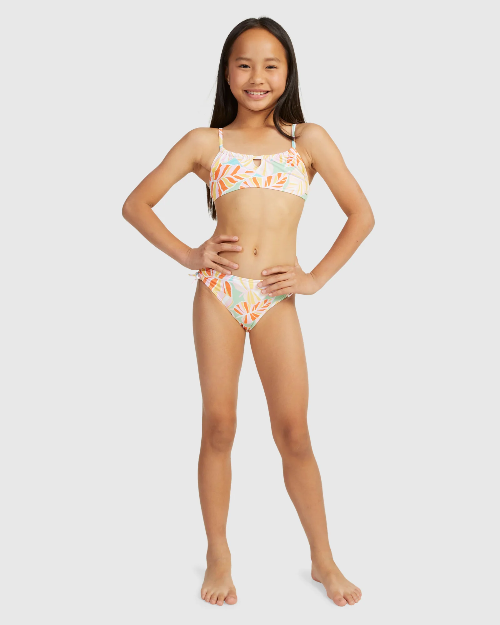 Girls 8-16 Jungle Mirage Bralette Set Bikini - Image 5