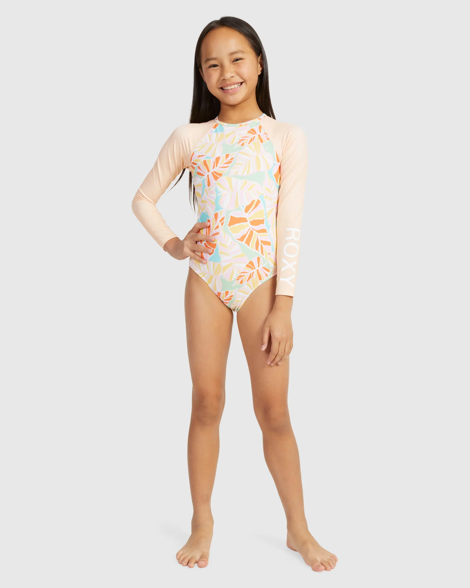 Girls Jungle Mirage Onesie Rashguard - Image 5
