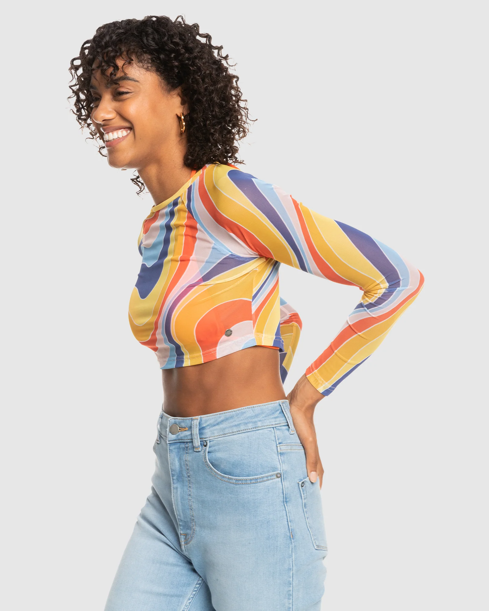 Womens Just A Friend Ls Top - Image 2