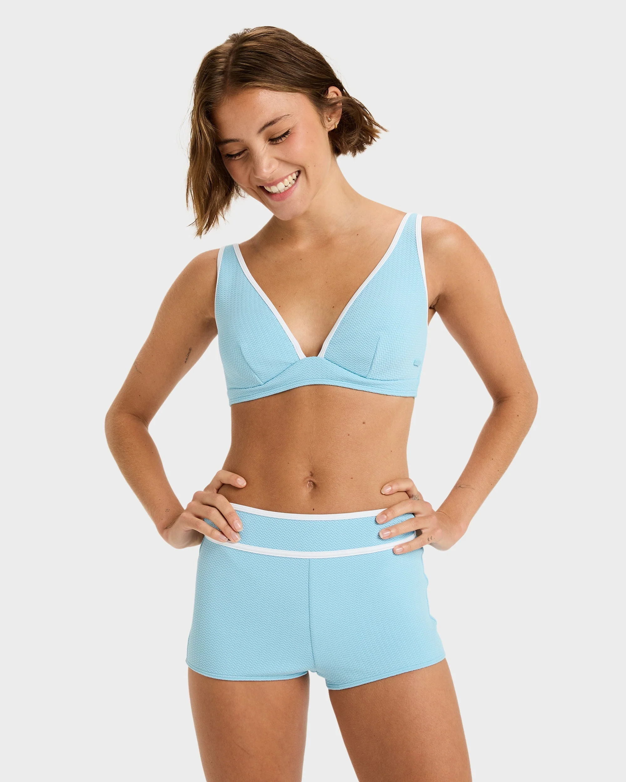 Womens Kauai Moderate Boy Leg Bikini Bottom - Image 2