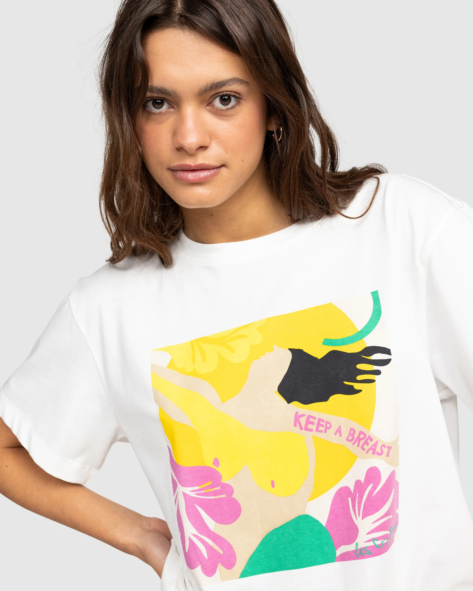 Womens Keep A Breast Day T-Shirt - Image 4