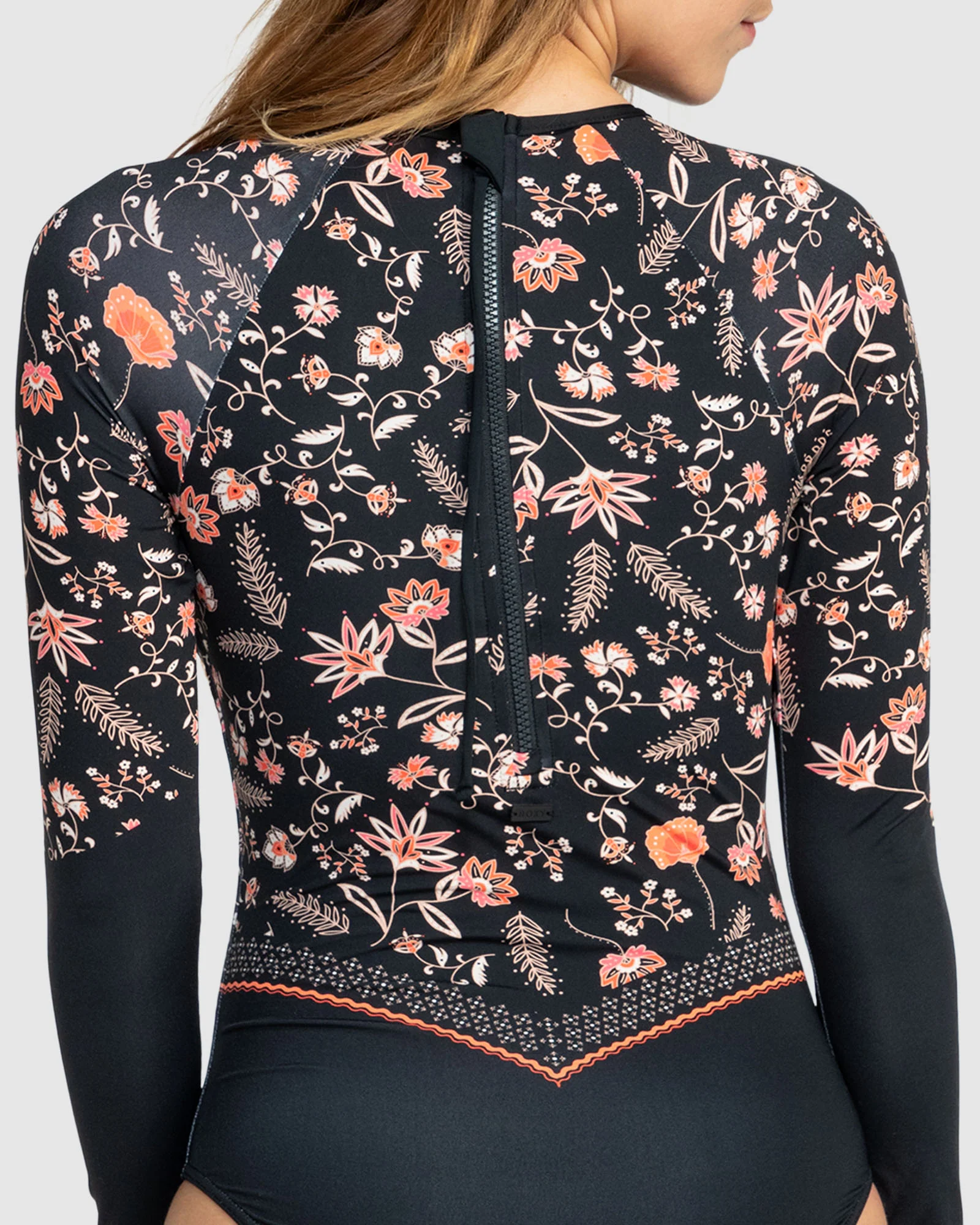Womens Kerala Long Sleeve One Piece Swimsuit - Image 4