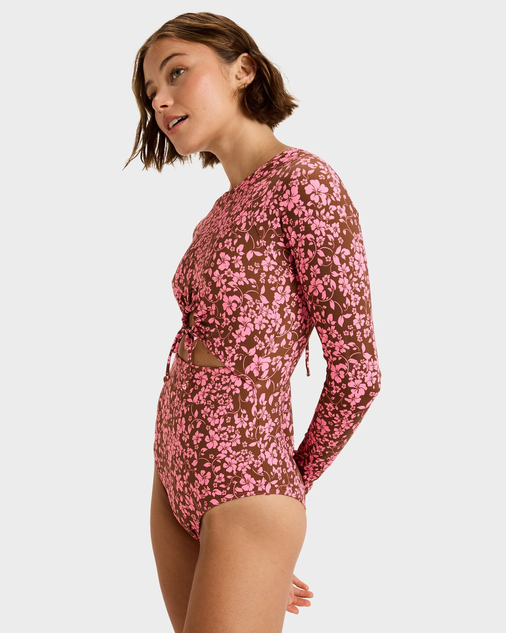 Womens Kerlina Long Sleeve Onesie Rash Vest - Image 3