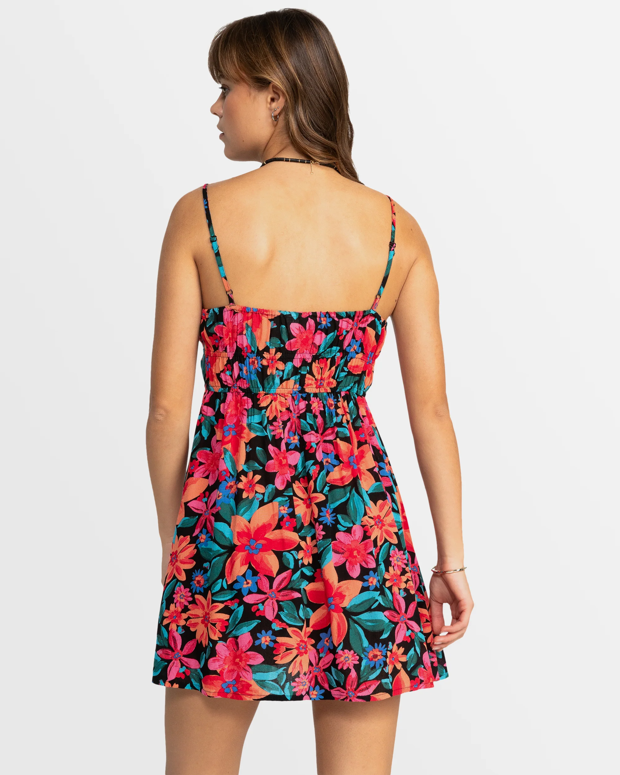 Womens La Vida Strappy Mini Dress - Image 3