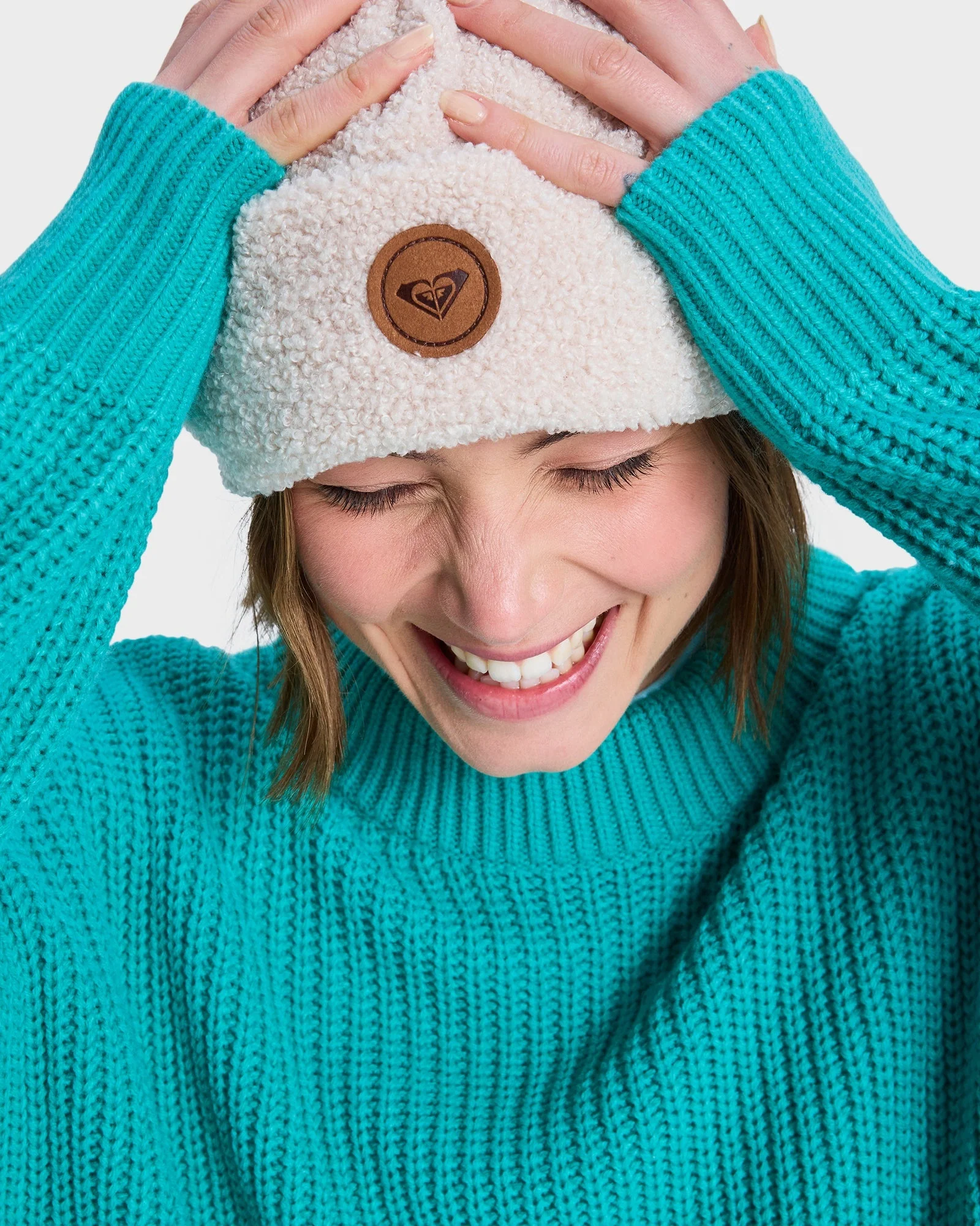Womens Laverder Haze Beanie - Image 3