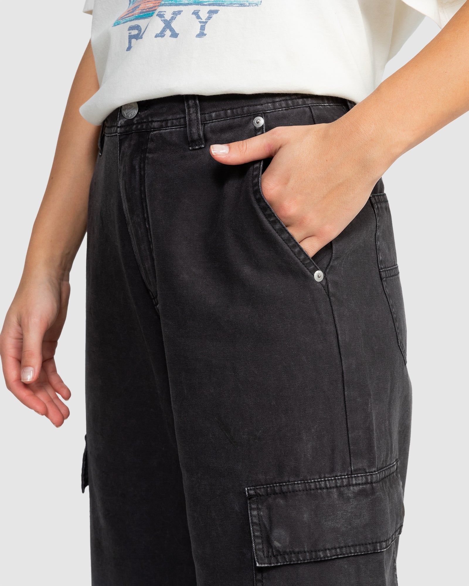 Womens Left Again Cargo Trousers - Image 4