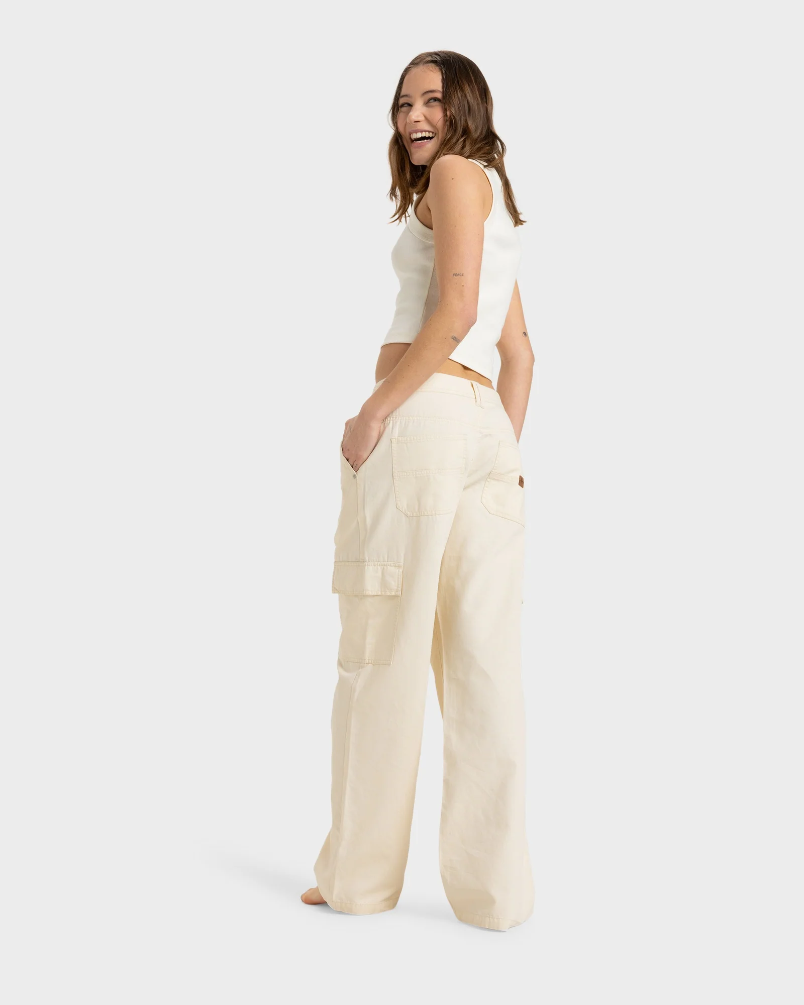 Womens Left Again Cargo Pants - Image 3
