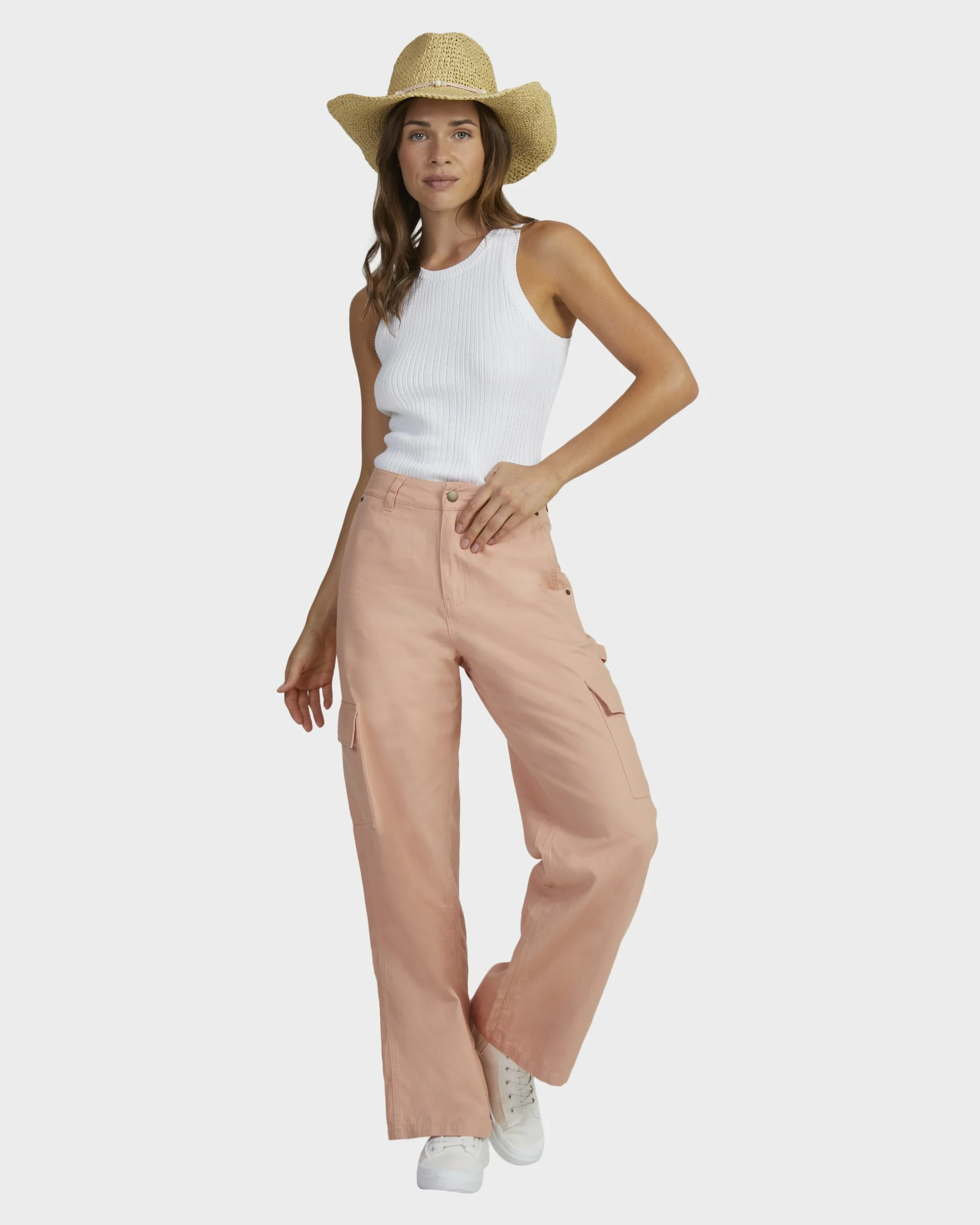Womens Lefty Cargo Trousers - Image 3