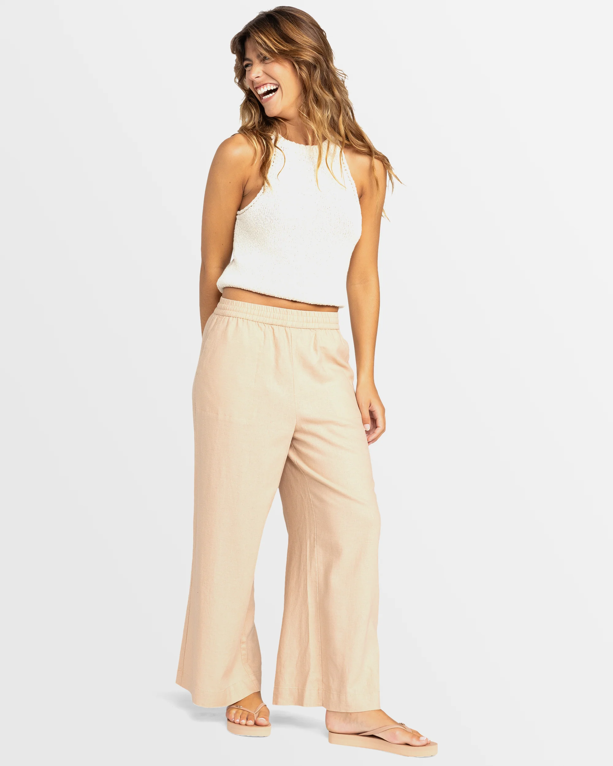 Womens Lekeitio Bay  Elastic Waist Pants - Image 5