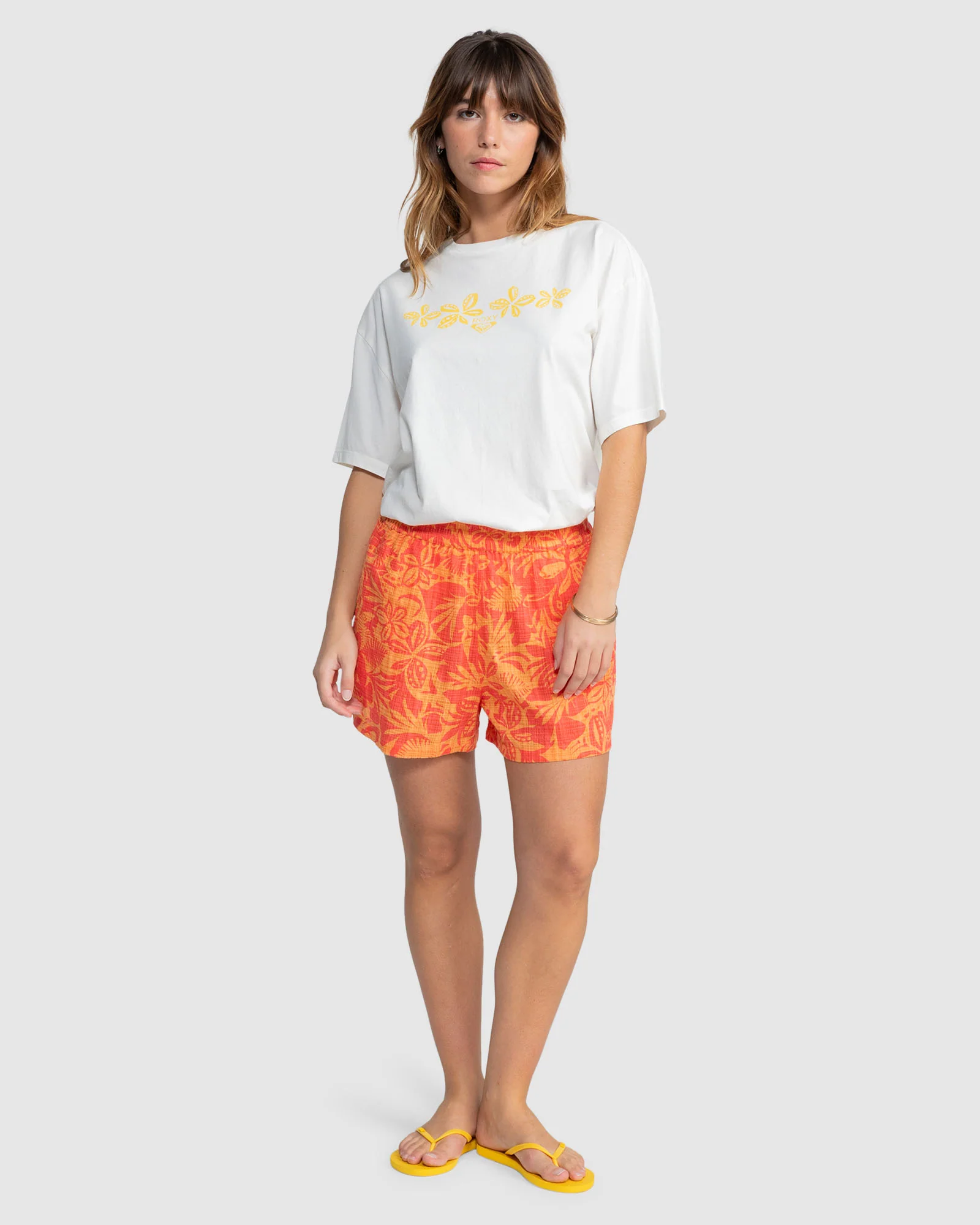 Womens Lekeitio Bay Printed Shorts - Image 4