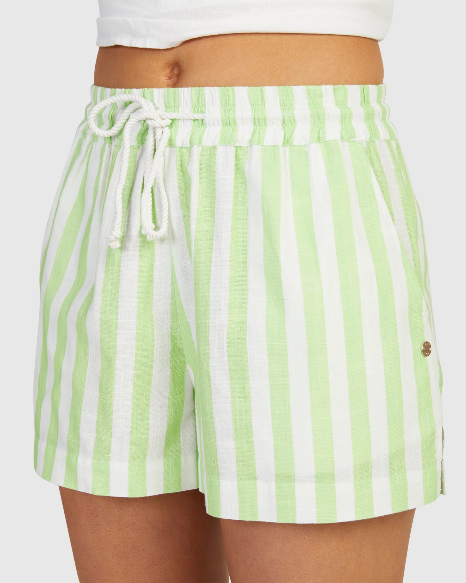 Womens Lekeitio Beach Printed Shorts - Image 4