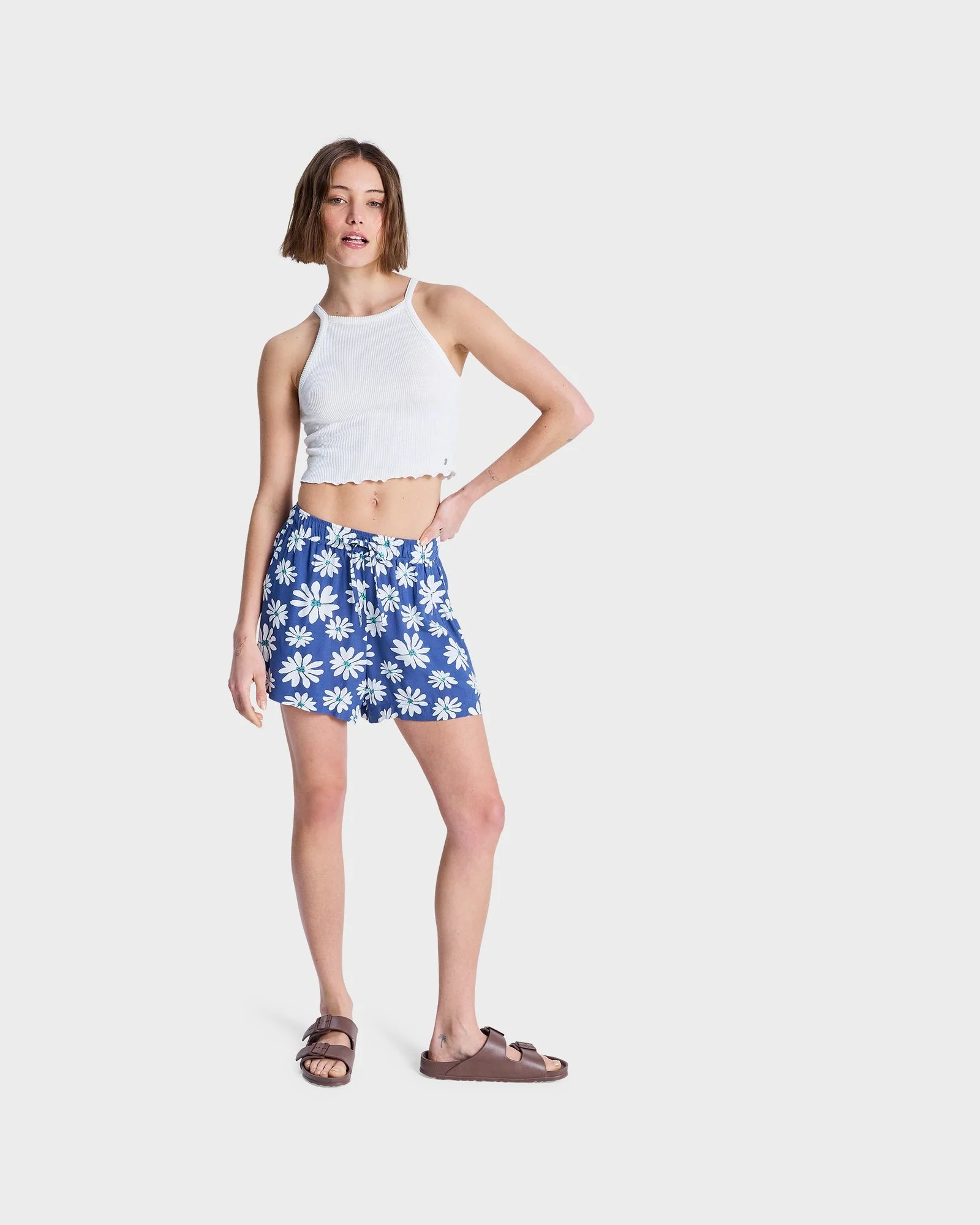 Womens Lekeito Break High Beach Shorts - Image 6