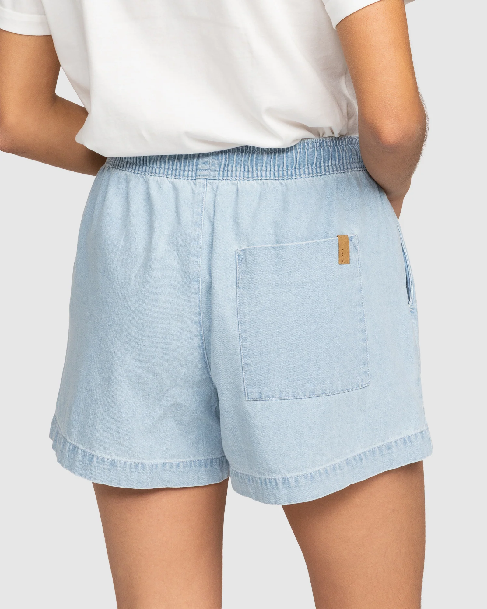 Womens Lekeitio Break Beach Denim Shorts - Image 3