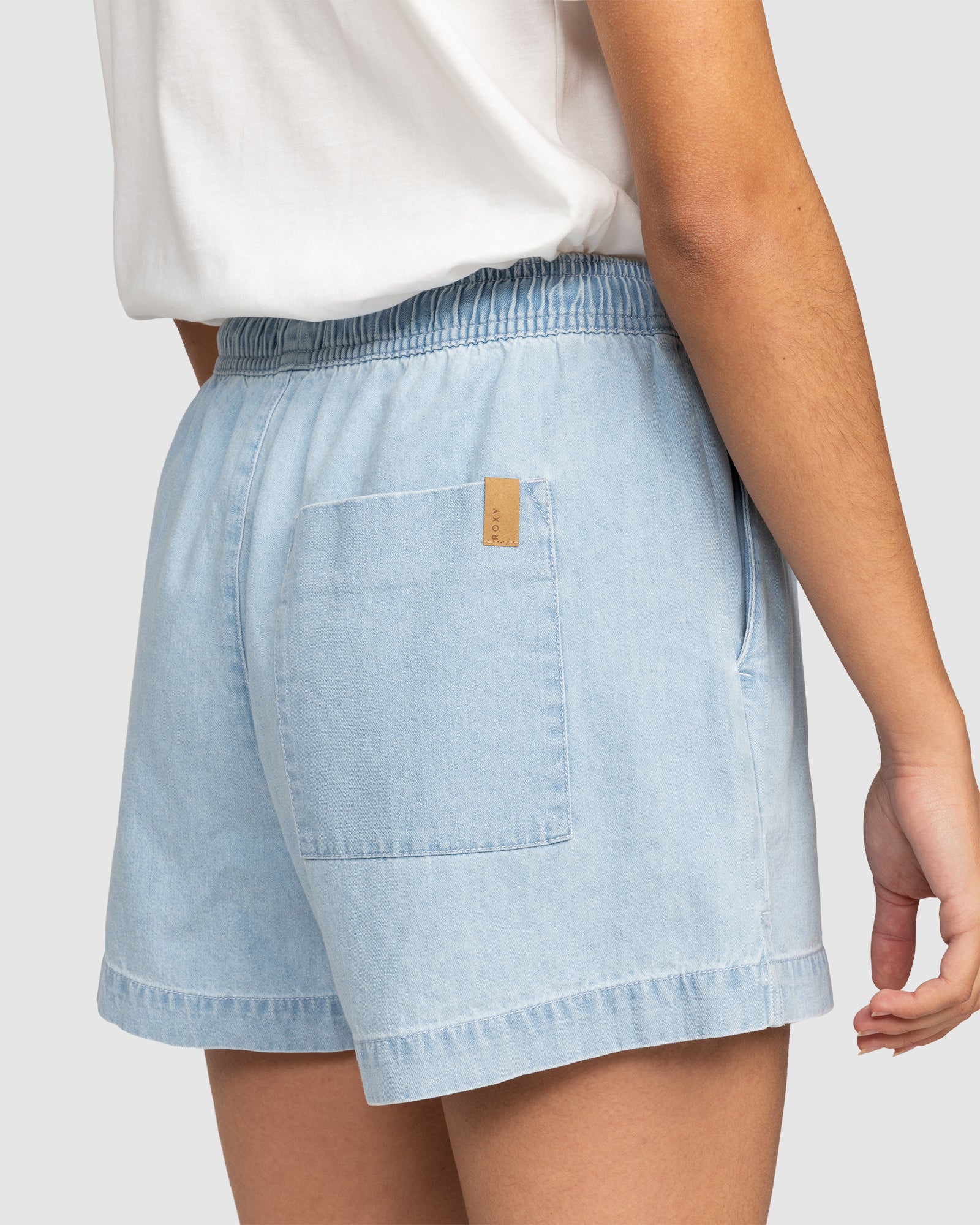 Womens Lekeitio Break Beach Denim Shorts - Image 4