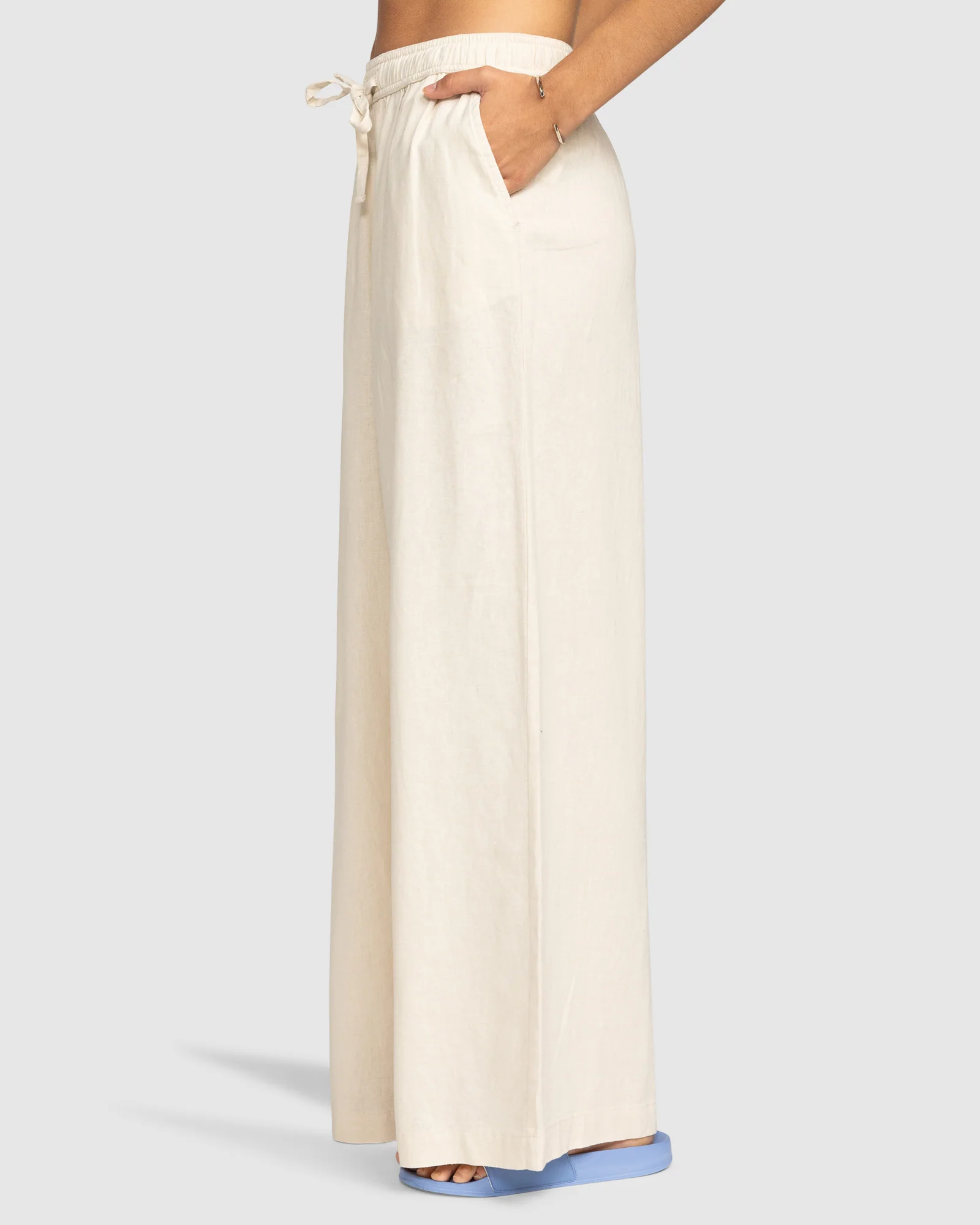 Womens Lekeitio Break Elasticated Waist Trousers - Image 2