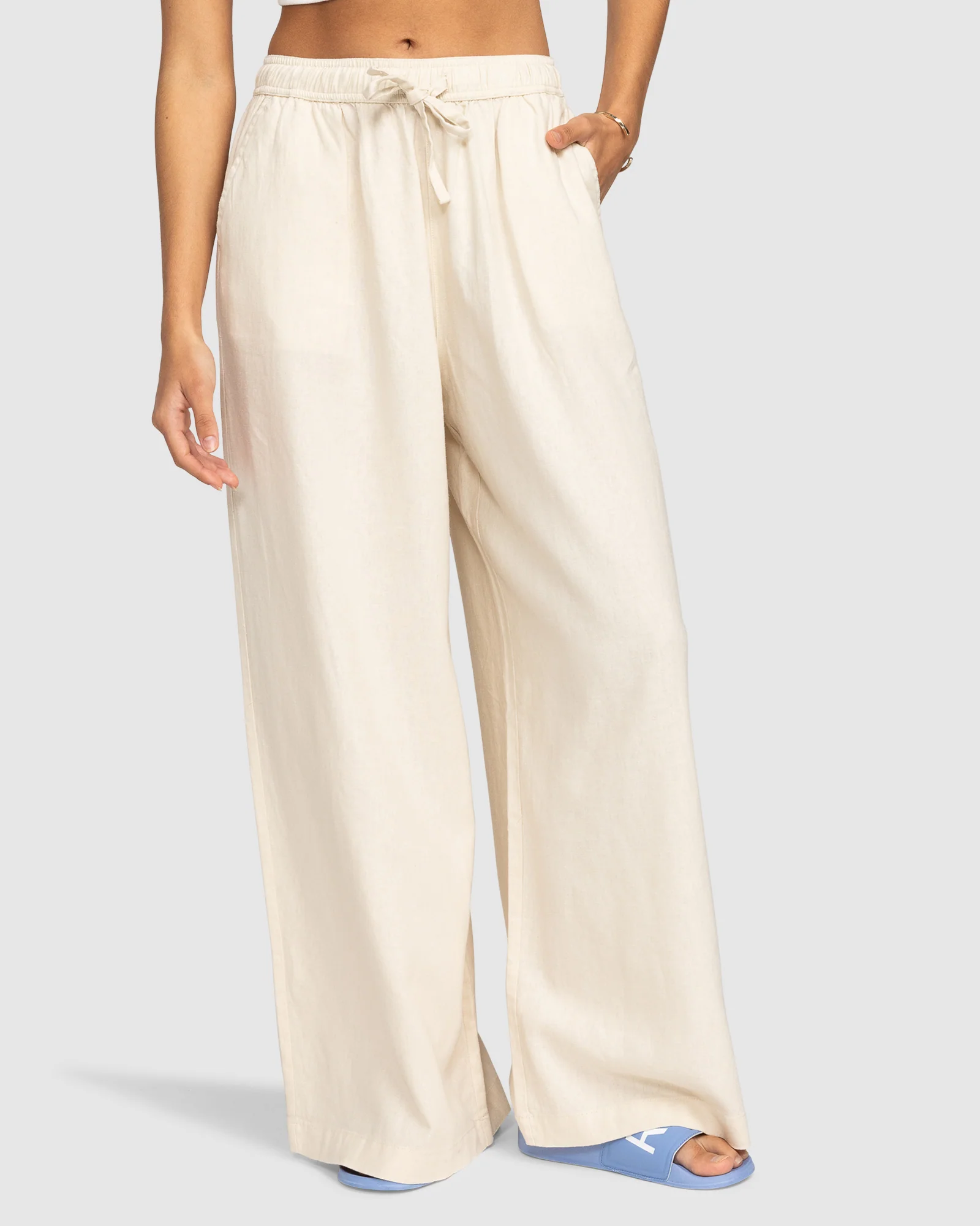 Womens Lekeitio Break Elasticated Waist Trousers - Image 7