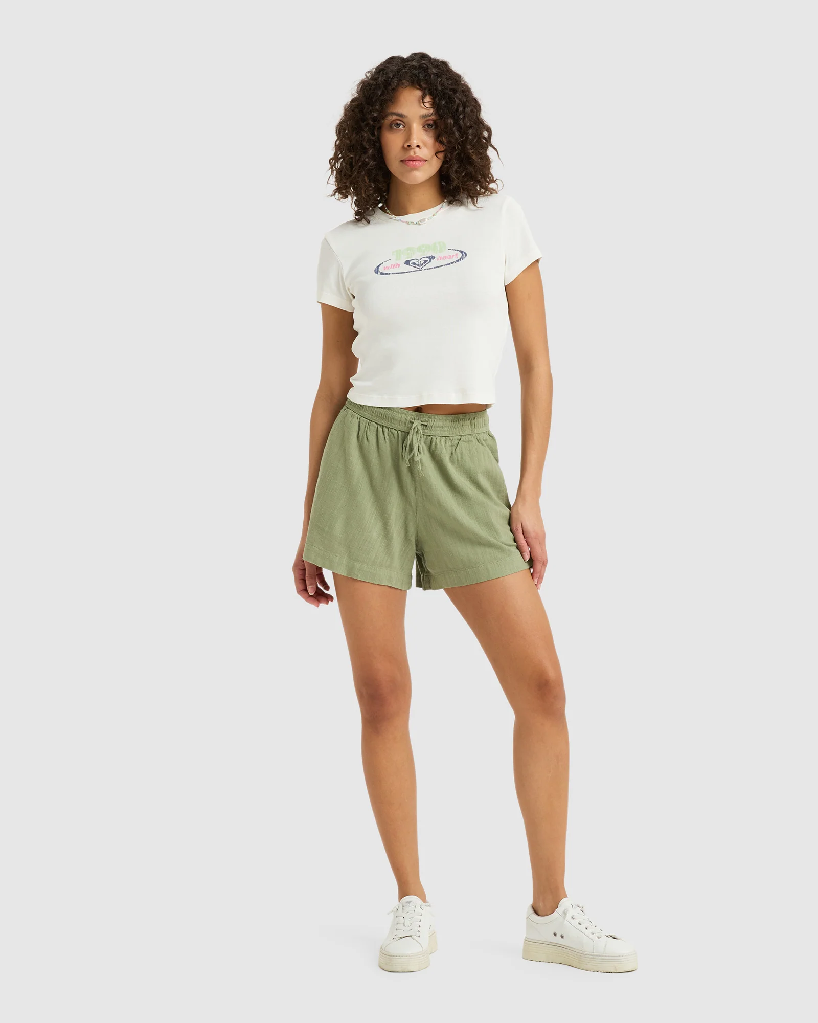 Womens Lekeitio Break Elastic Waist Shorts - Image 5