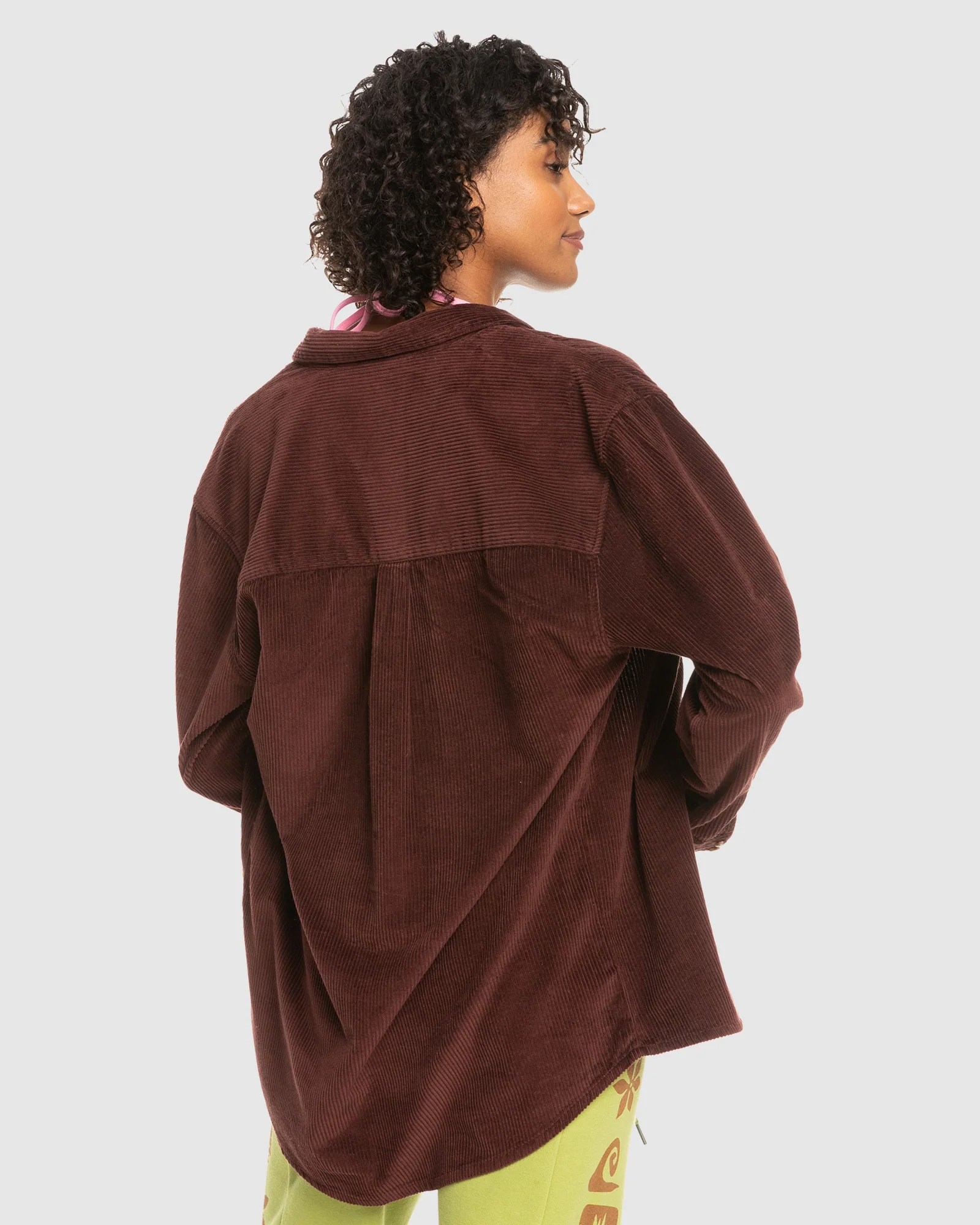Womens Let It Go Cord Shirt - Image 3